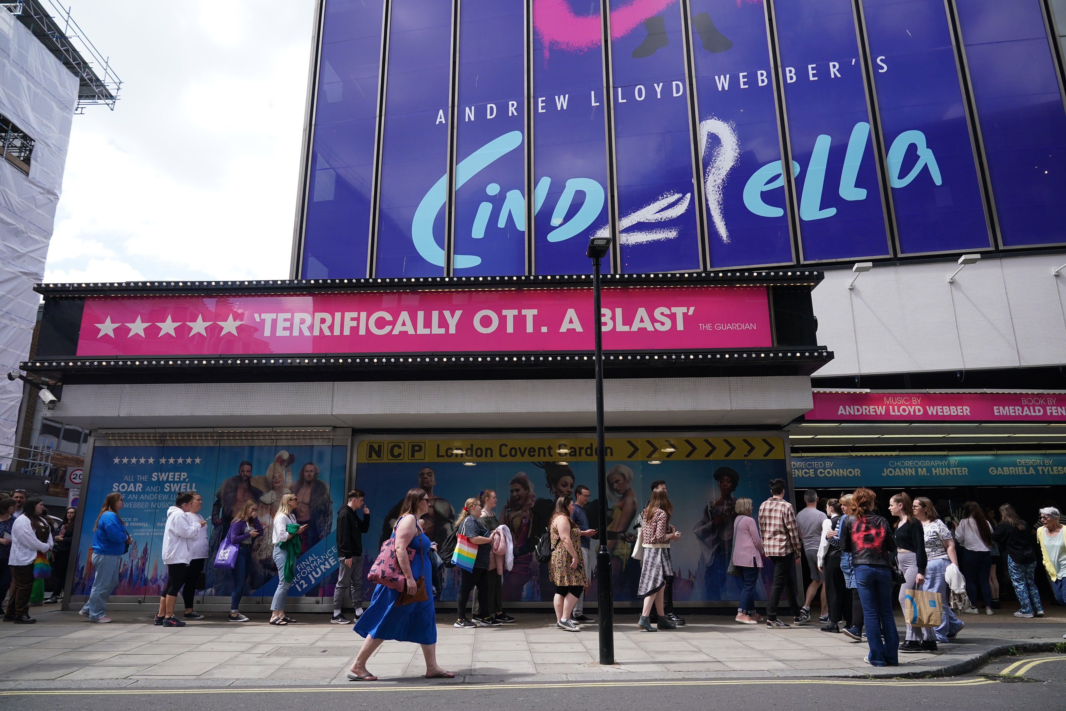 Carrie Hope Fletcher has bid farewell to Cinderella (PA)