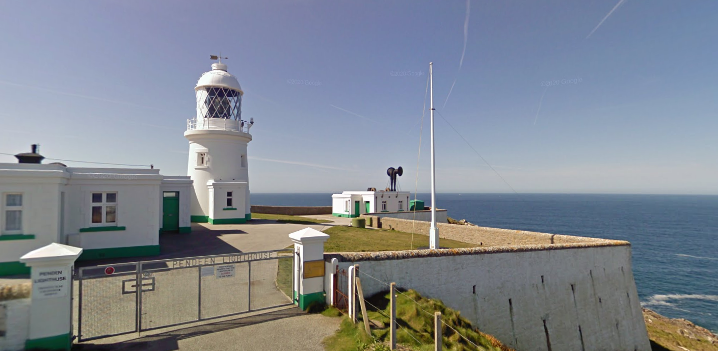 The car was found at tbhe bottom of Pendeen Cliff near the lighthouse