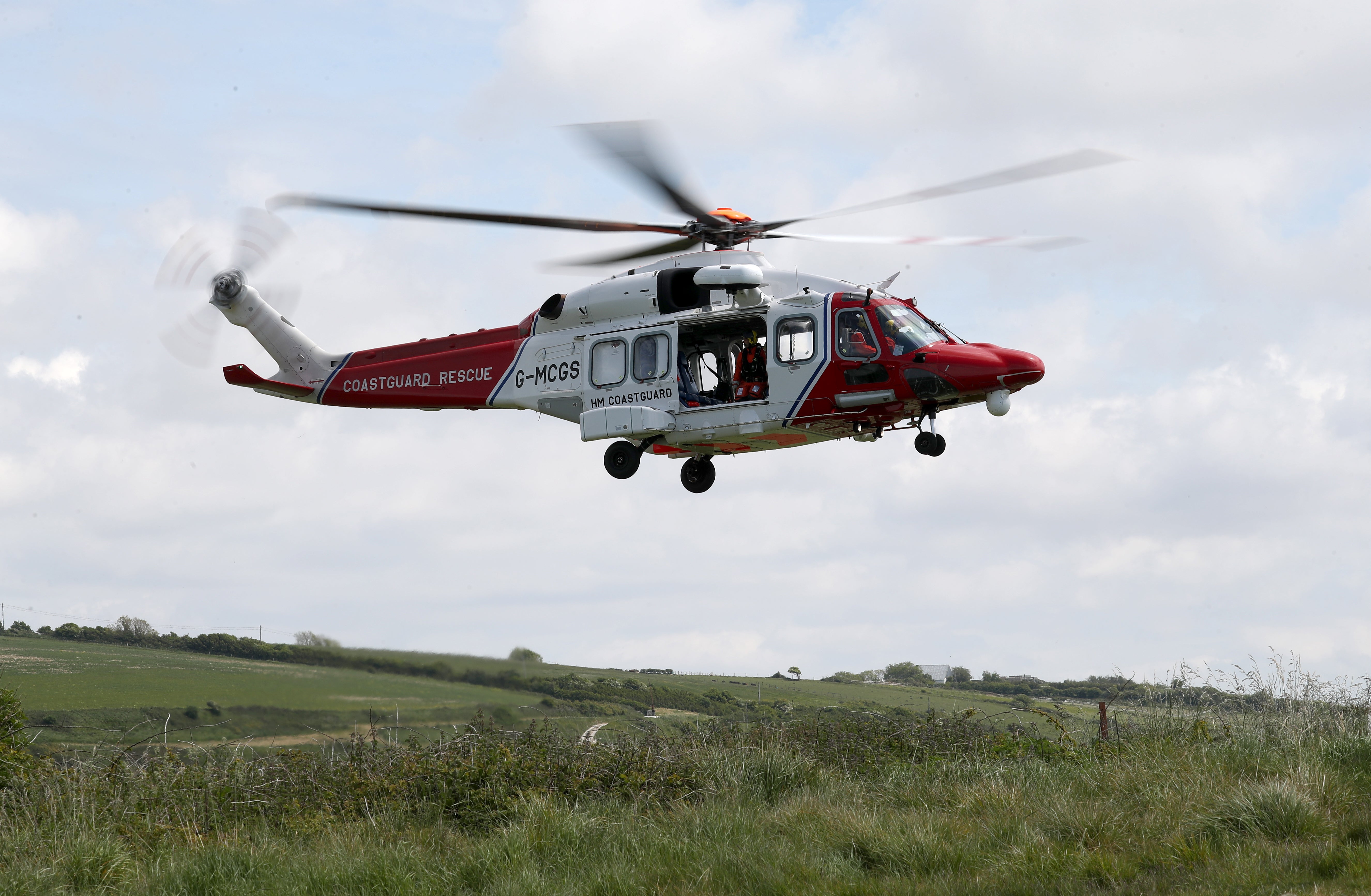 Staff and volunteers, past and present, for HM Coastguard will be celebrating 200 years of service this week in Scotland (Andrew Matthews/PA)