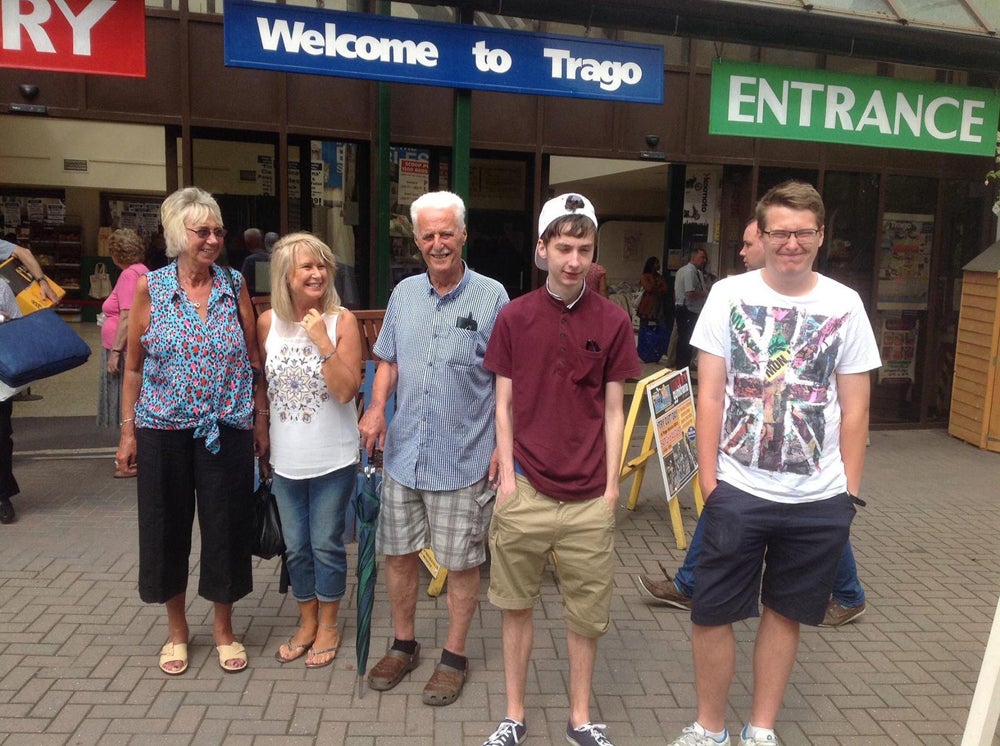 Younger Ashley with his family (Collect/PA Real Life)