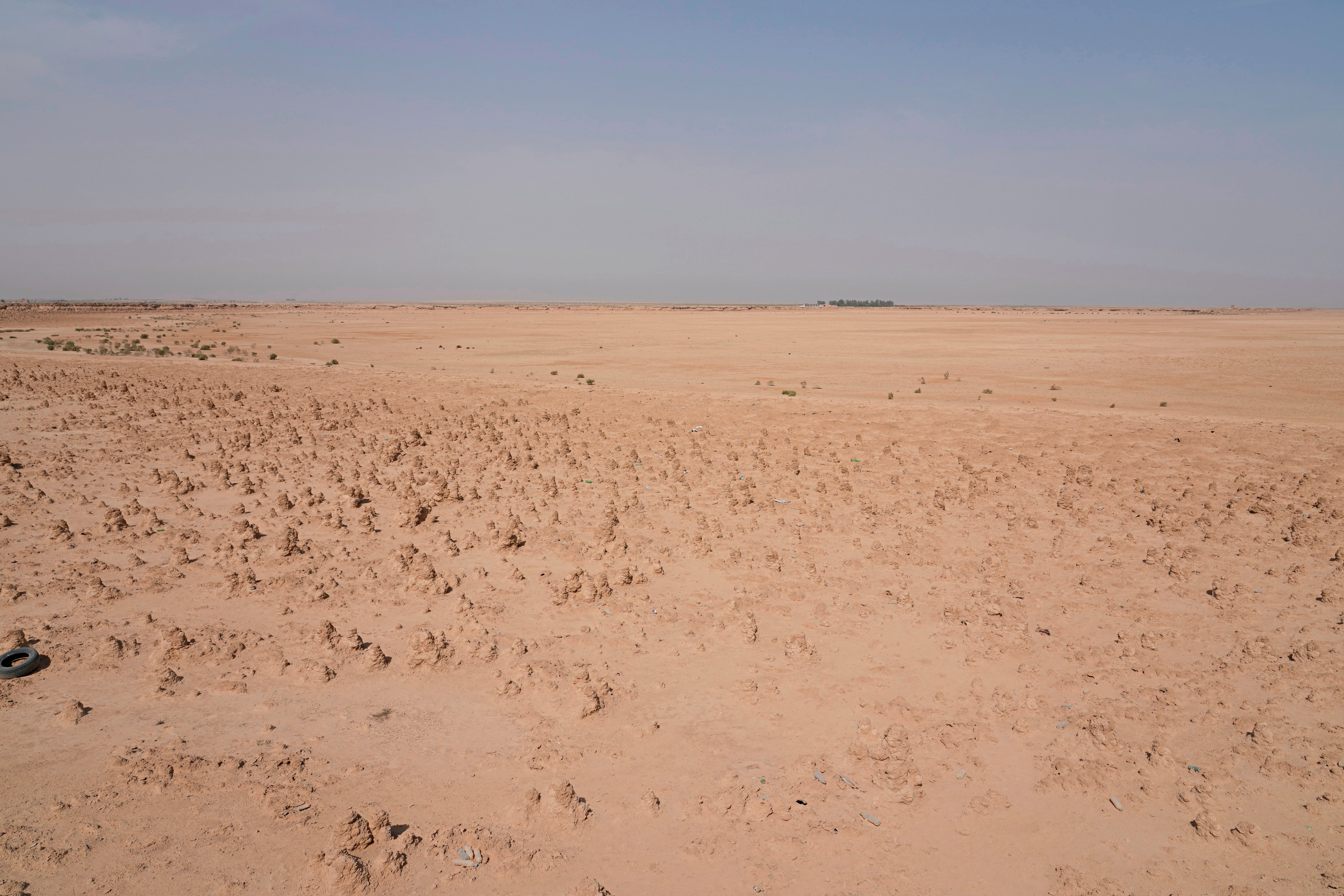 Iraq Dry Lake