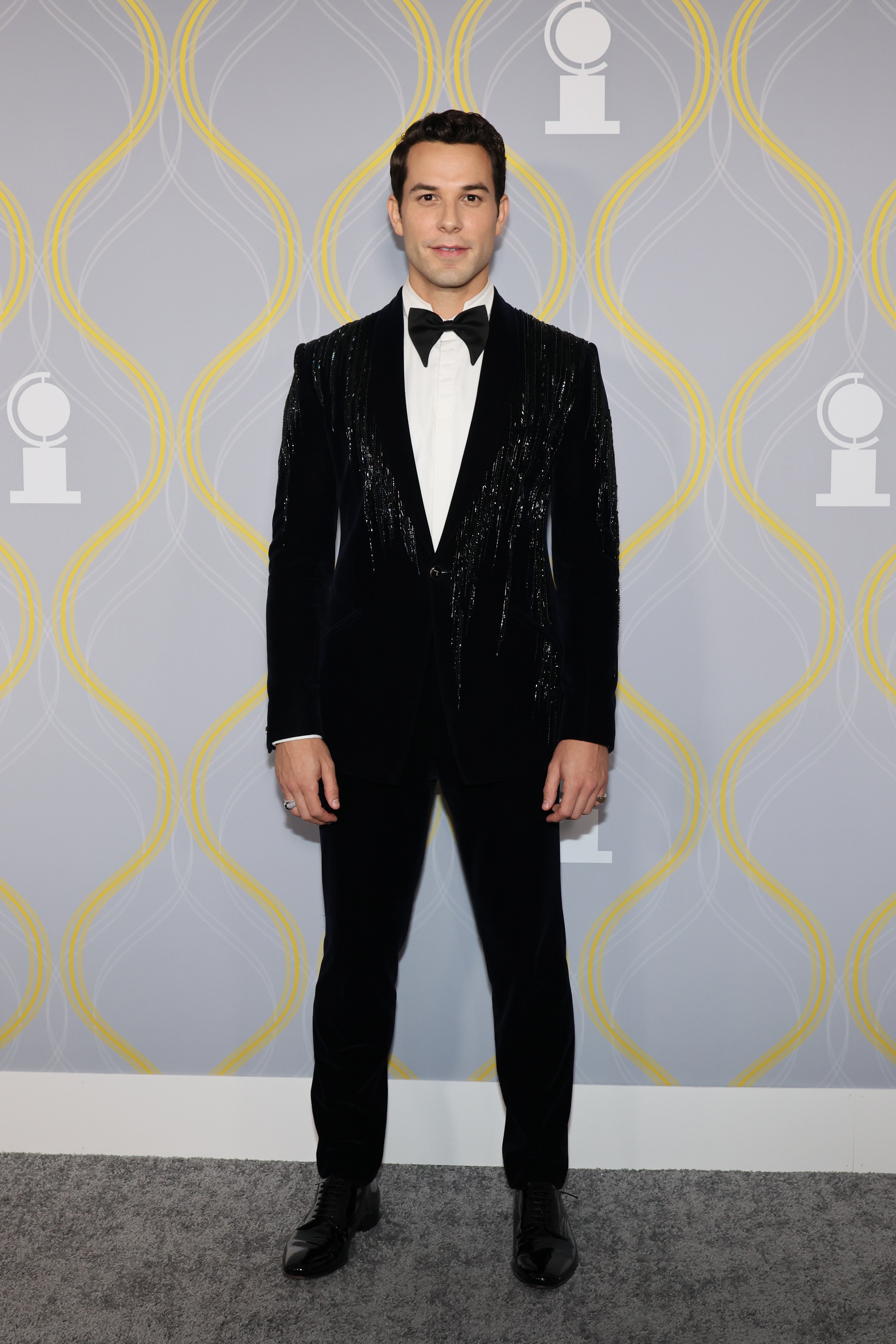 Skylar Astin attends the 75th Annual Tony Awards at Radio City Music Hall