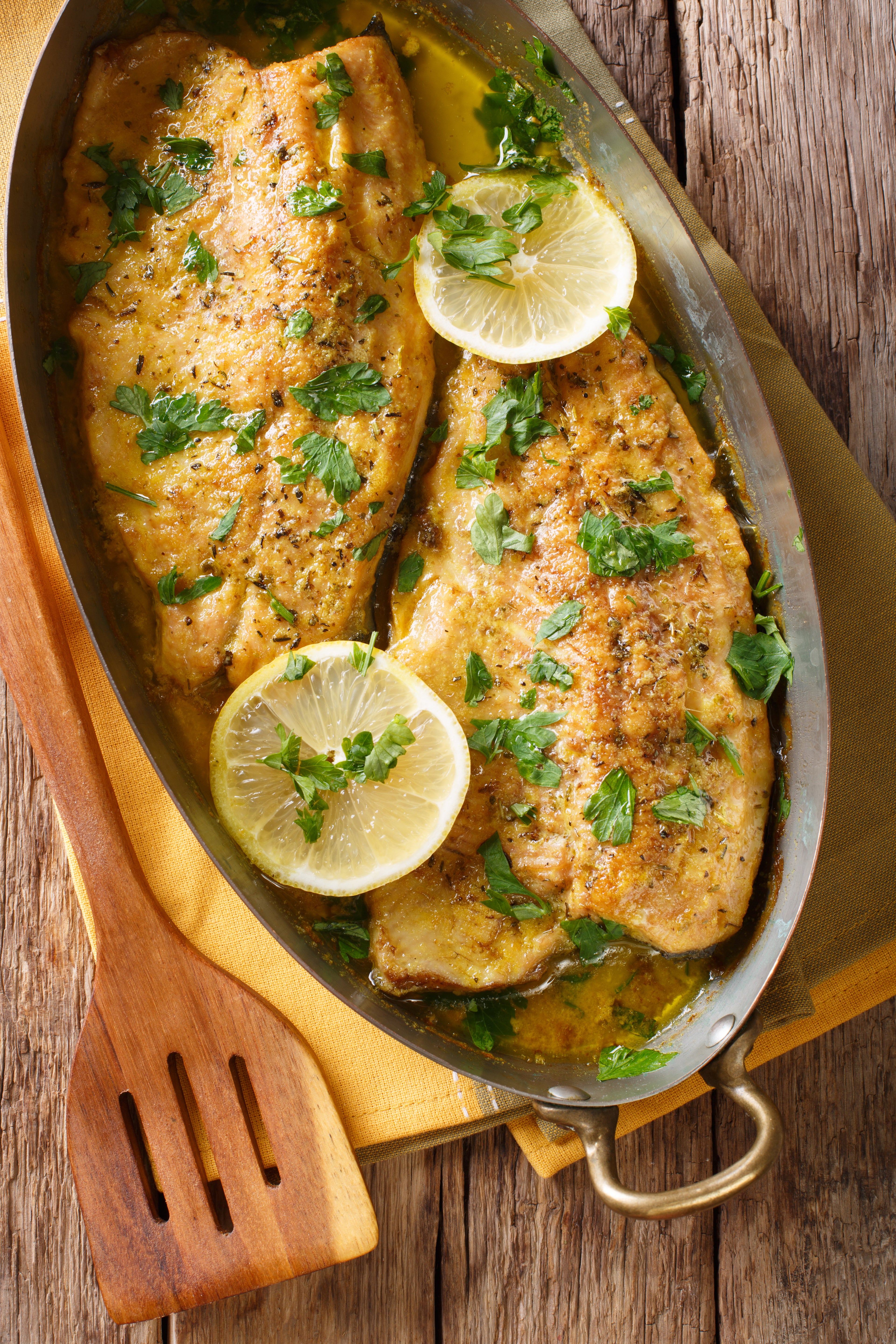 Flavourful and bright mahi (Persian fish) comes together quickly in this dish