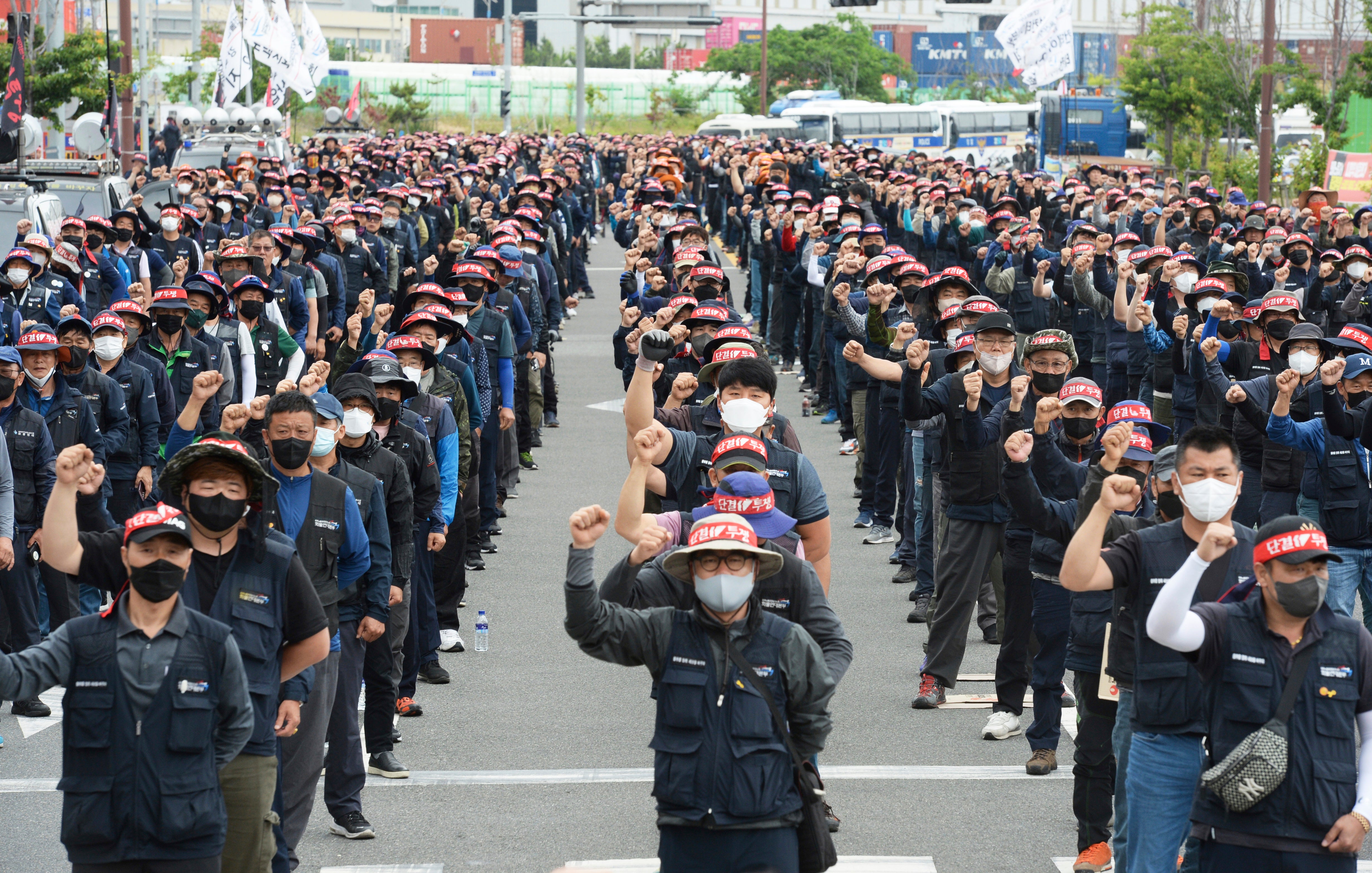 South Korea Truckers' Strike