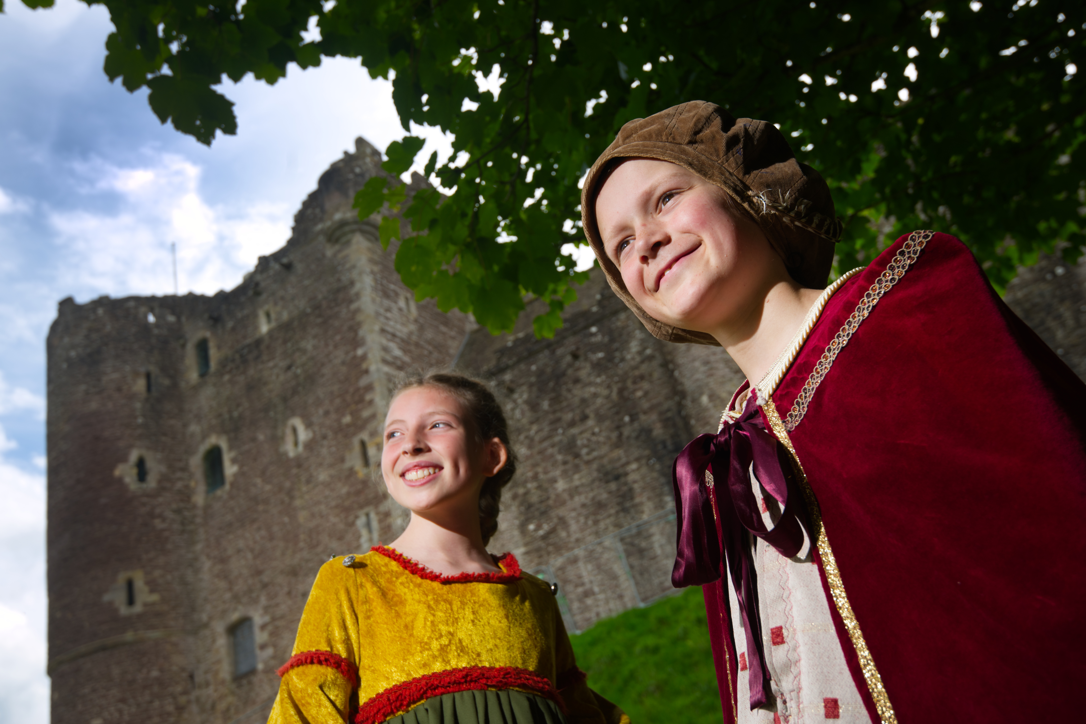 Doune Castle has reopened (Historic Environment Scotland/PA)