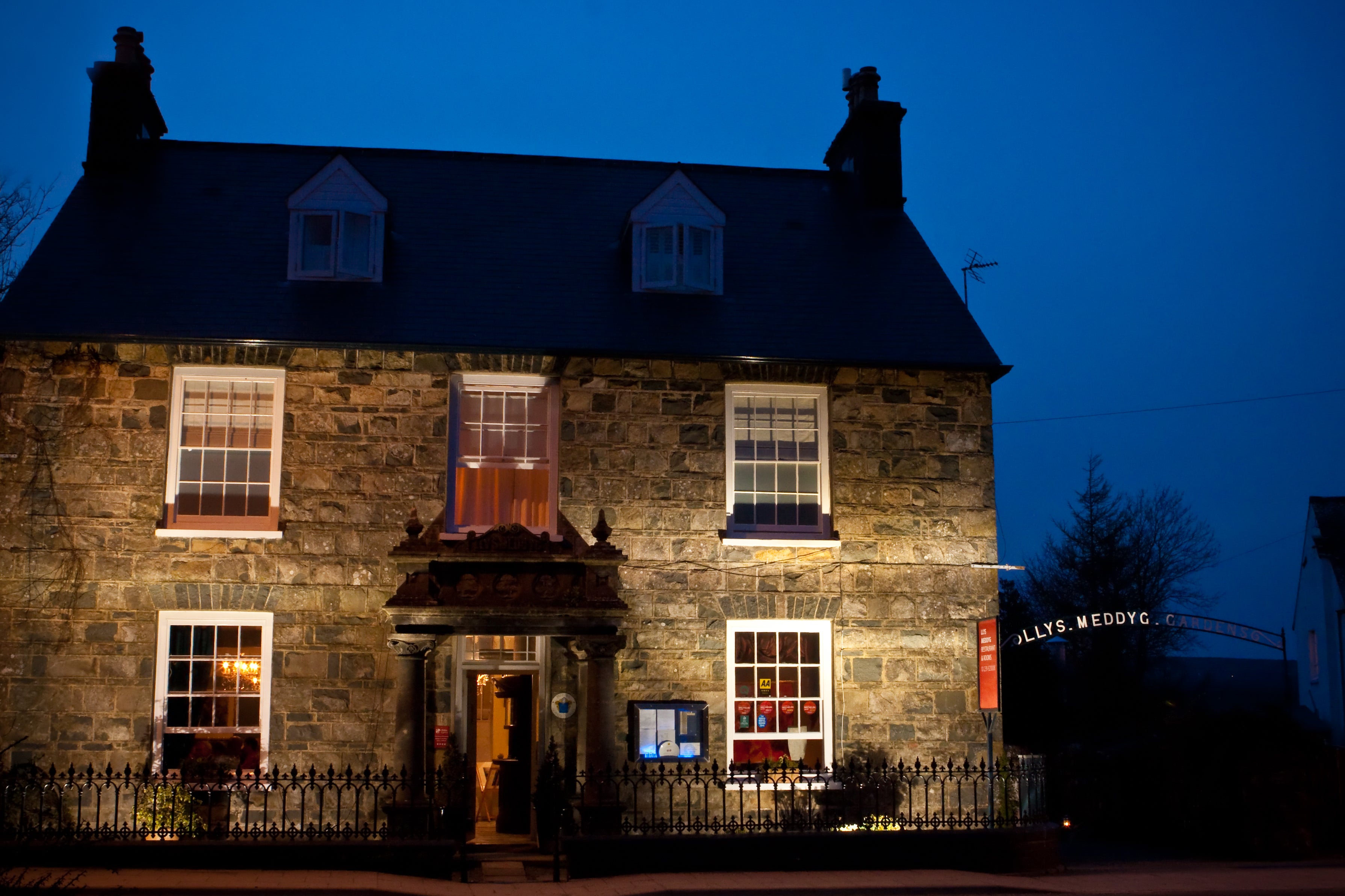 Pitch up for the night in this humble Georgian cottage for a proper B&B stay