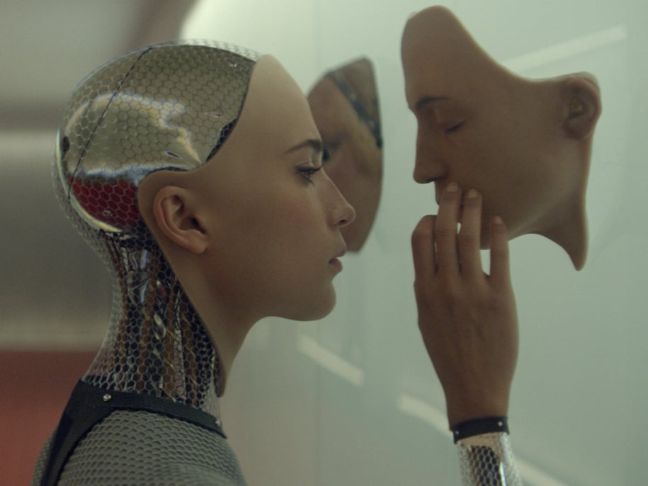 Alicia Vikander in ‘Ex Machina'