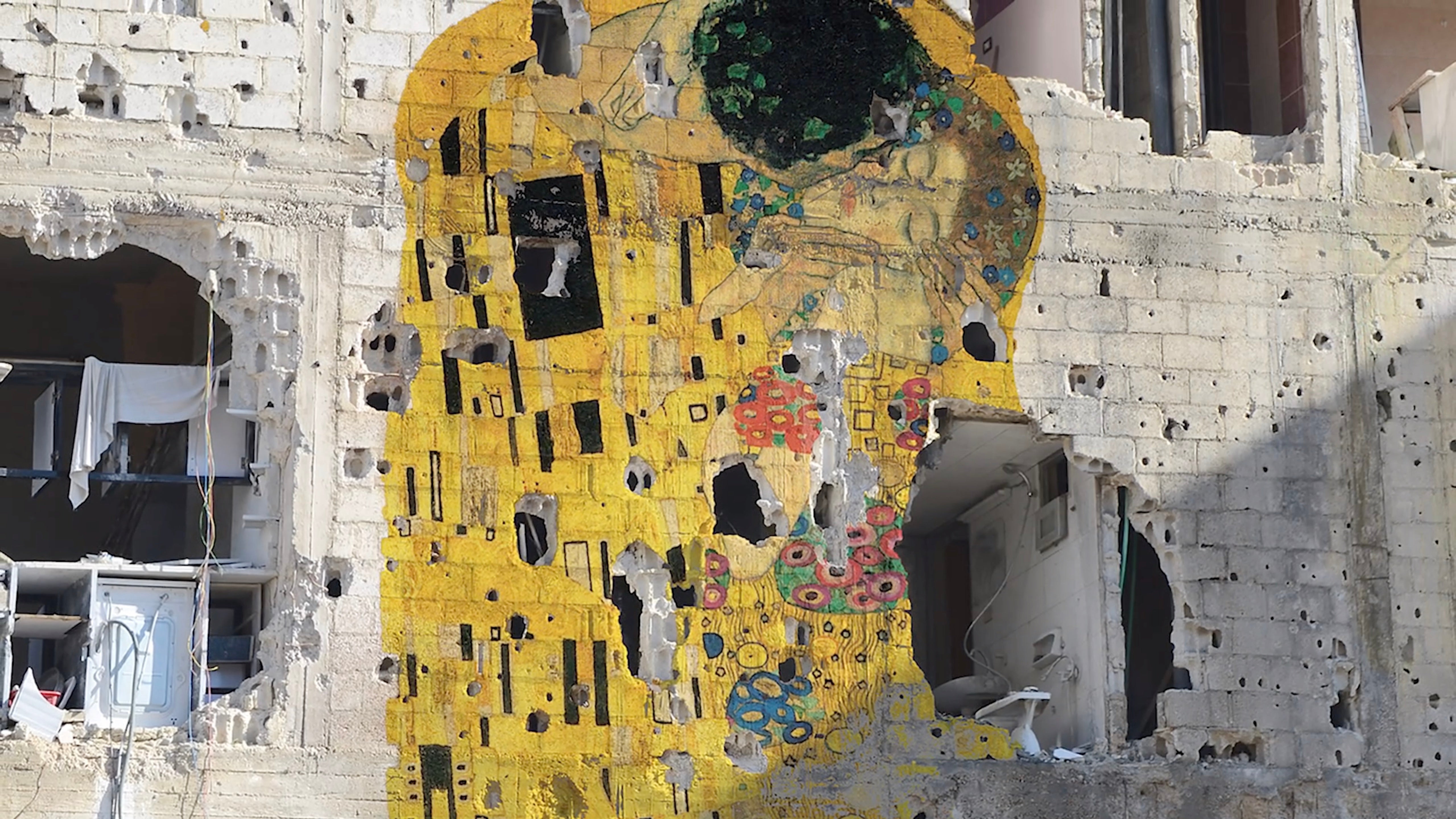 ‘Freedom Graffiti’ by Tammam Azzam