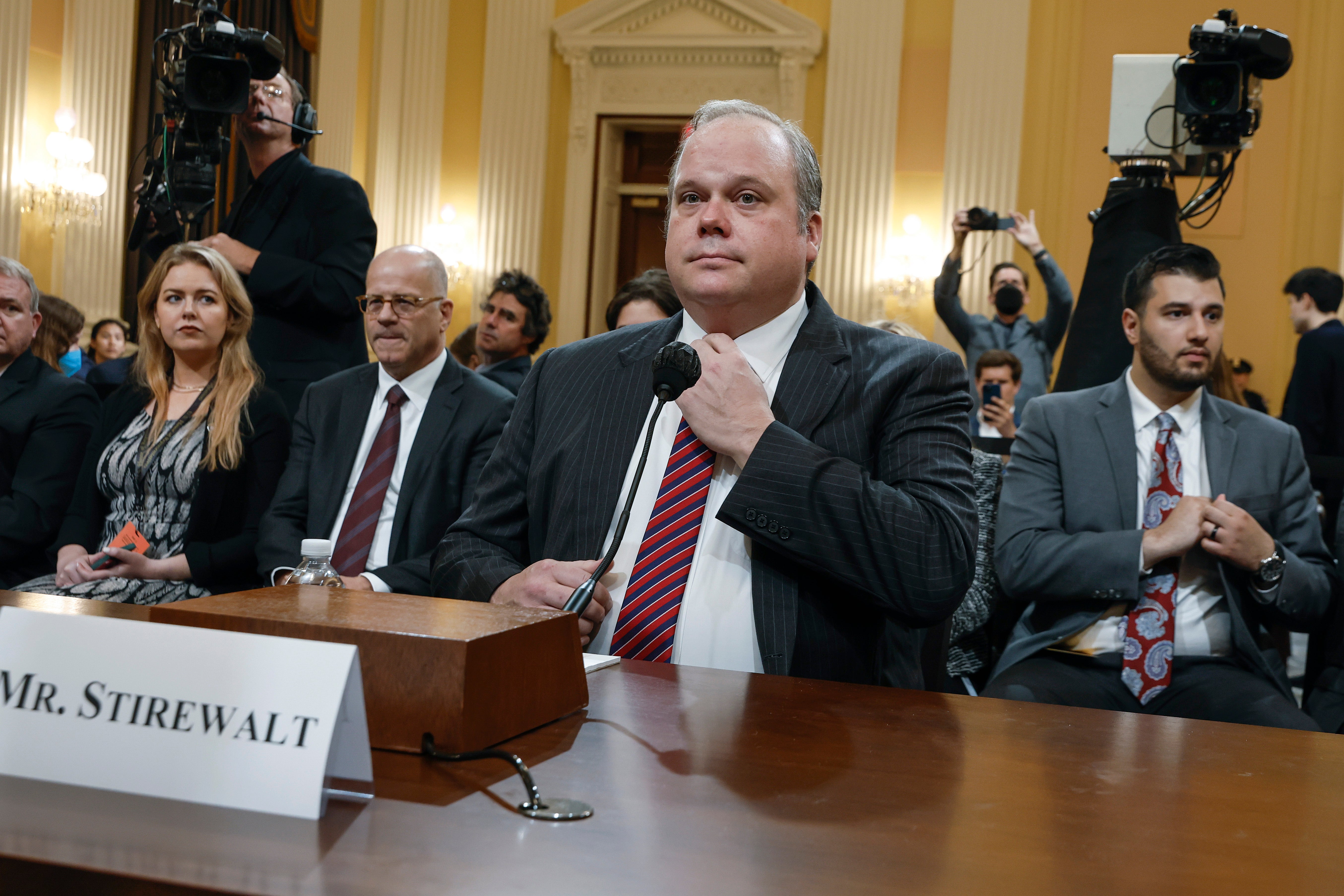 Former Fox political editor Chris Stirewalt appeared before the January 6 House select committee’s public hearings in June