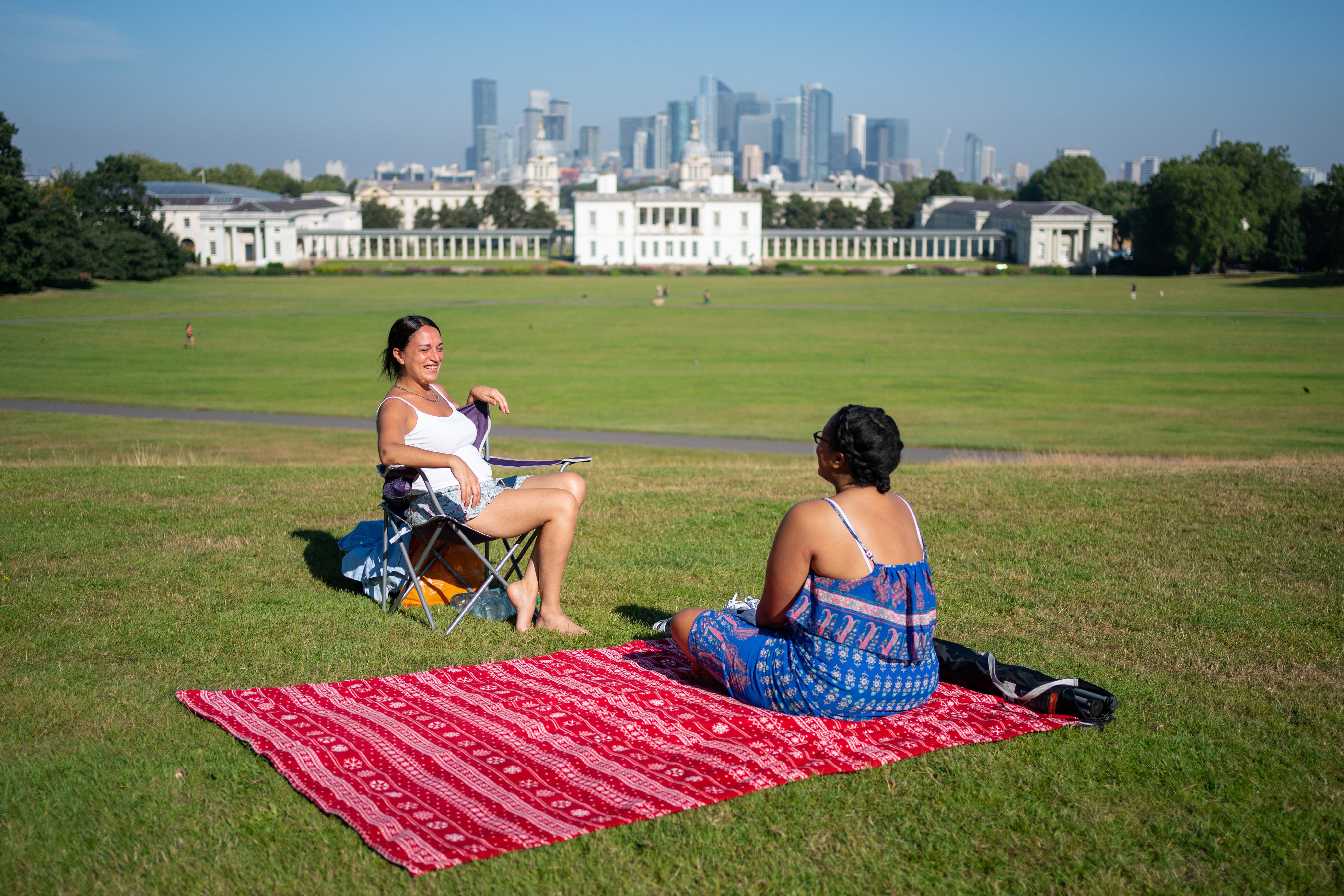 Sunbathers have been warned against “overdoing it” while enjoying temperatures of up to 34C this week (Dominic Lipinski/PA)