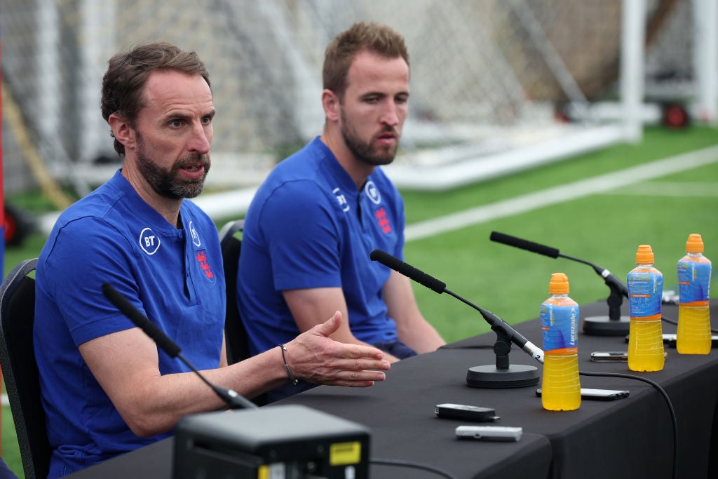 Southgate and Kane said England are working on a ‘collective standpoint’