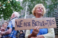 Hundreds protest outside Home Office against Rwanda deportation plan