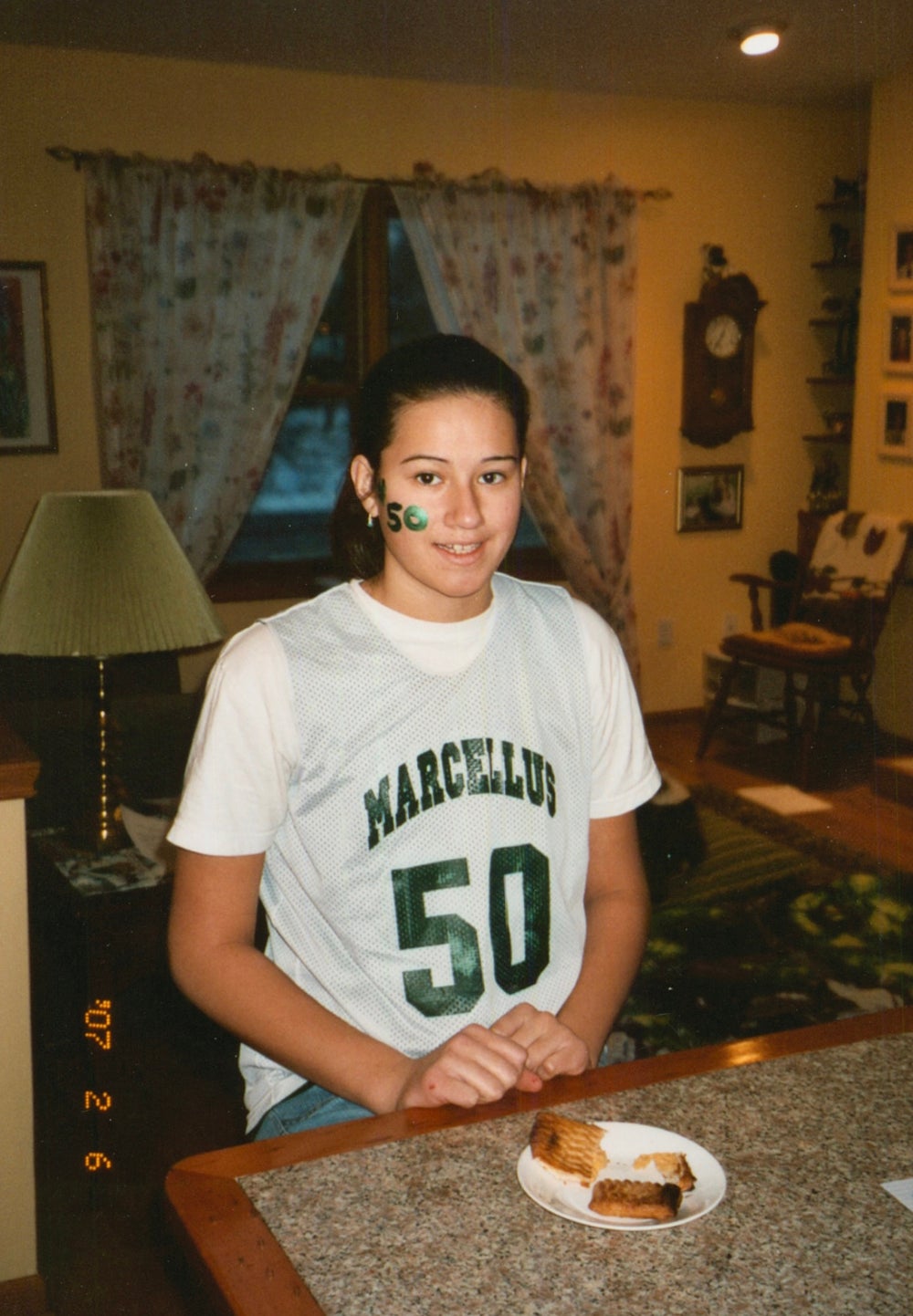 Marie Temara, aged 13, after playing a basketball game (Collect/PA Images)