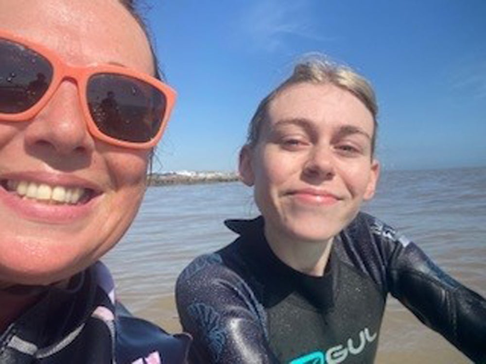 Claire Keable, 48, with her daughter, Ruby Clarkson, 20 (Collect/PA Real Life)