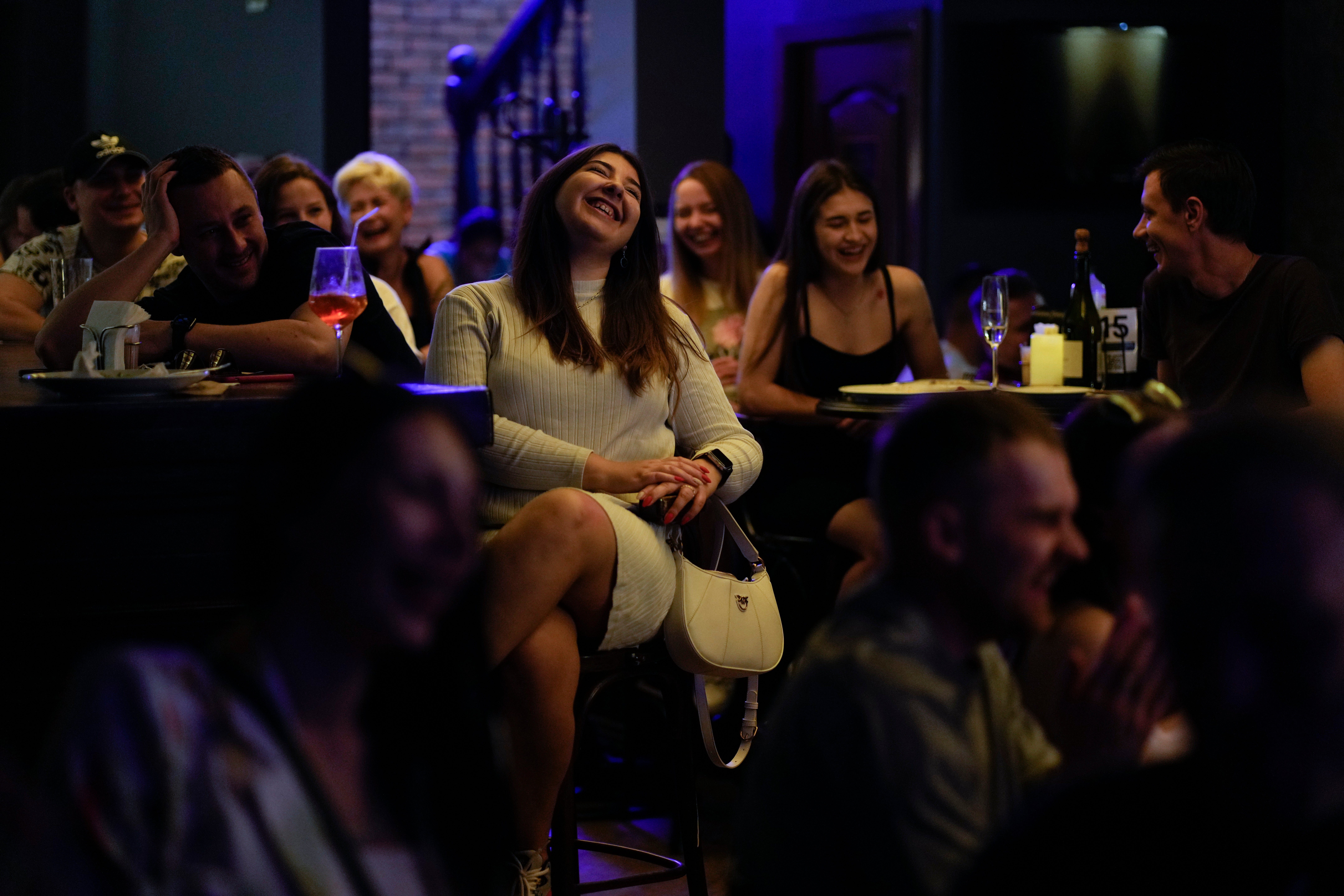 Russia Ukraine War Laughing at War