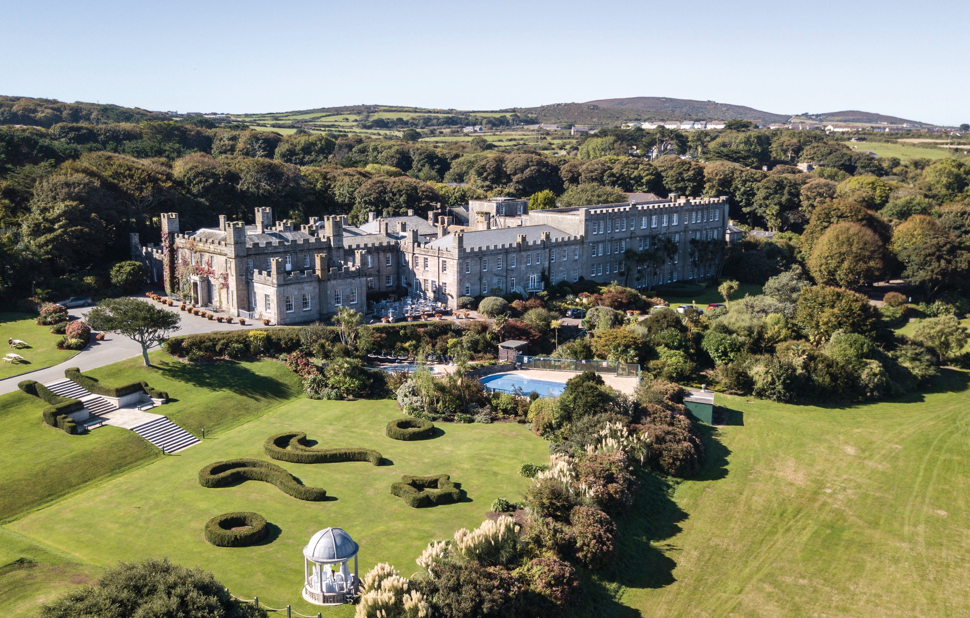 This castle has plenty of space for kids to roam