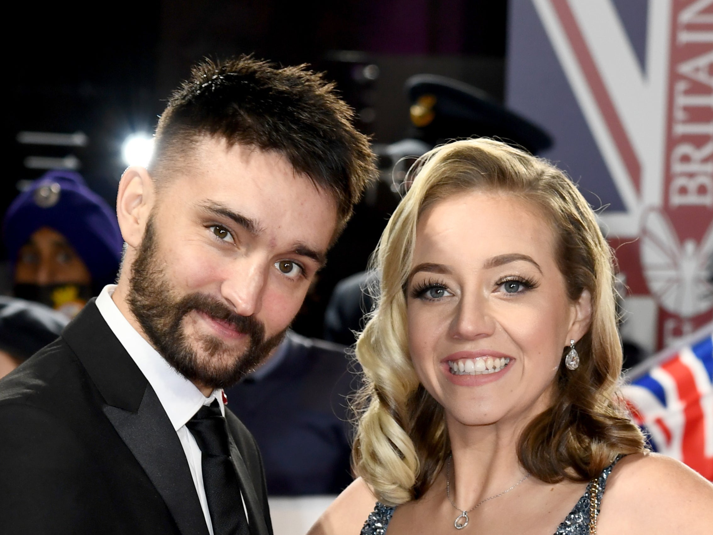 Tom and Kelsey Parker photographed at the Pride of Britain Awards last year