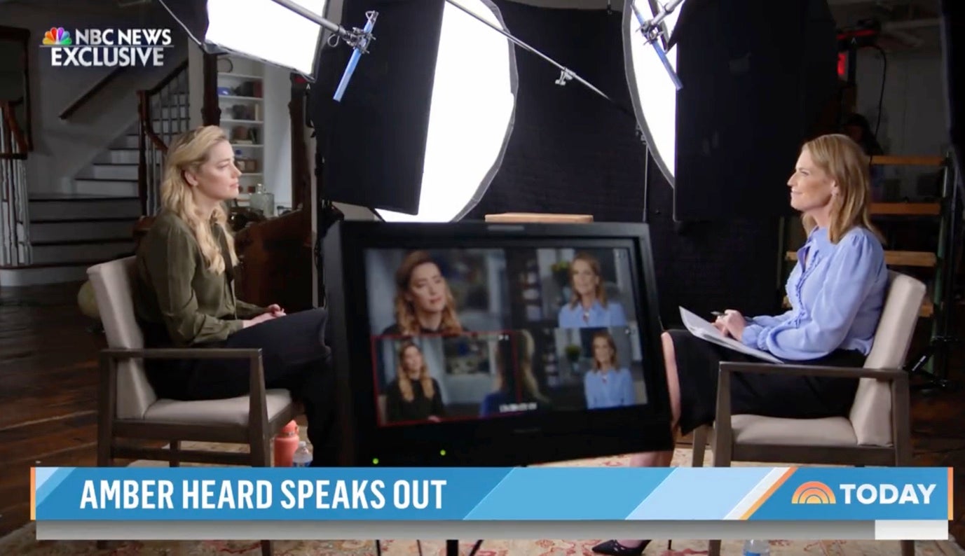 Amber Heard sits down with Savannah Guthrie for the first time since the jury handed down the verdict