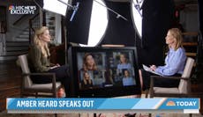 Amber heard grilled by Savannah Guthrie over audio ‘taunting’ Johnny Depp played at trial