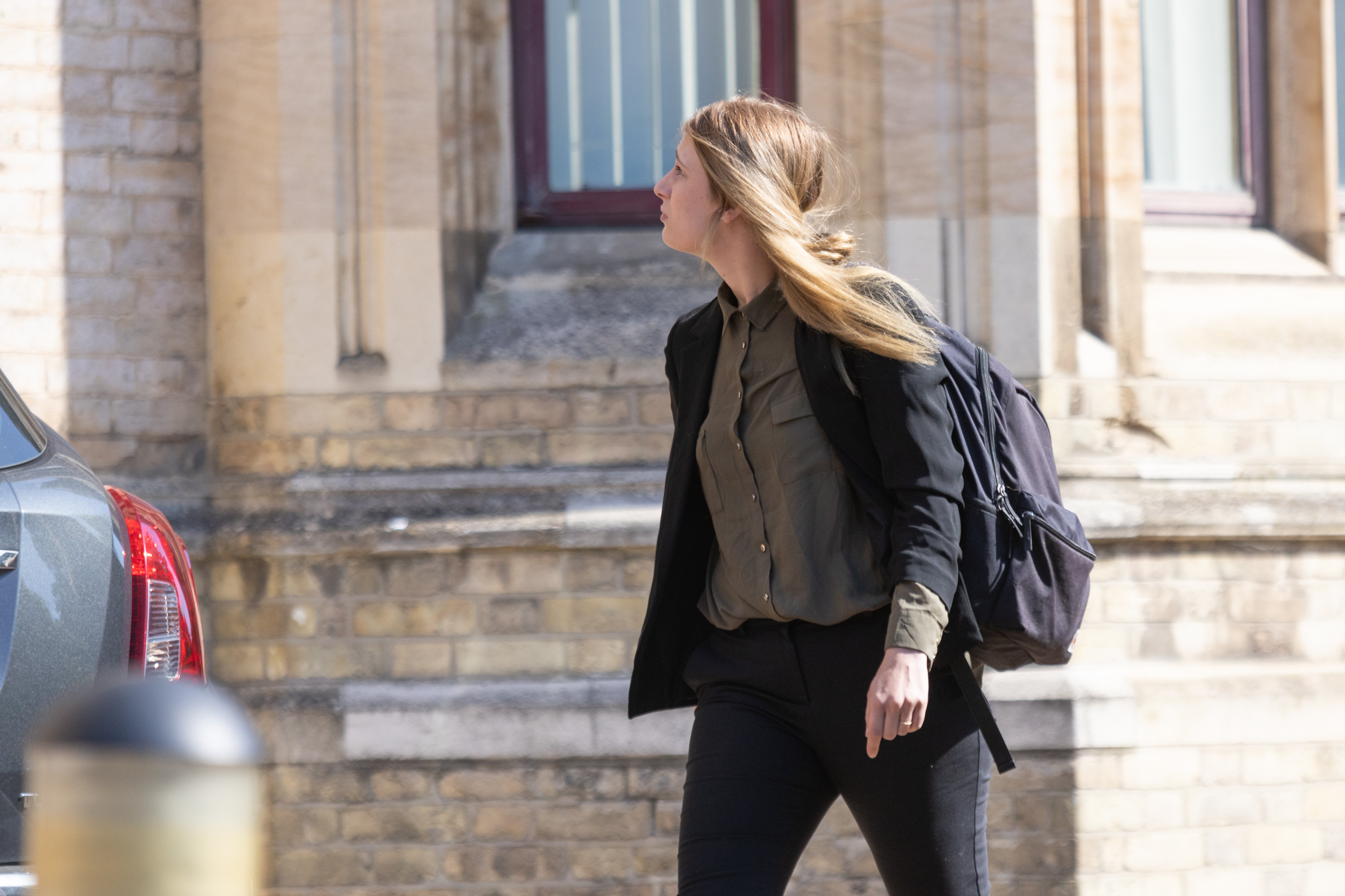 Lauren Saint George arrives at Wood Green Crown Court (James Manning/PA)