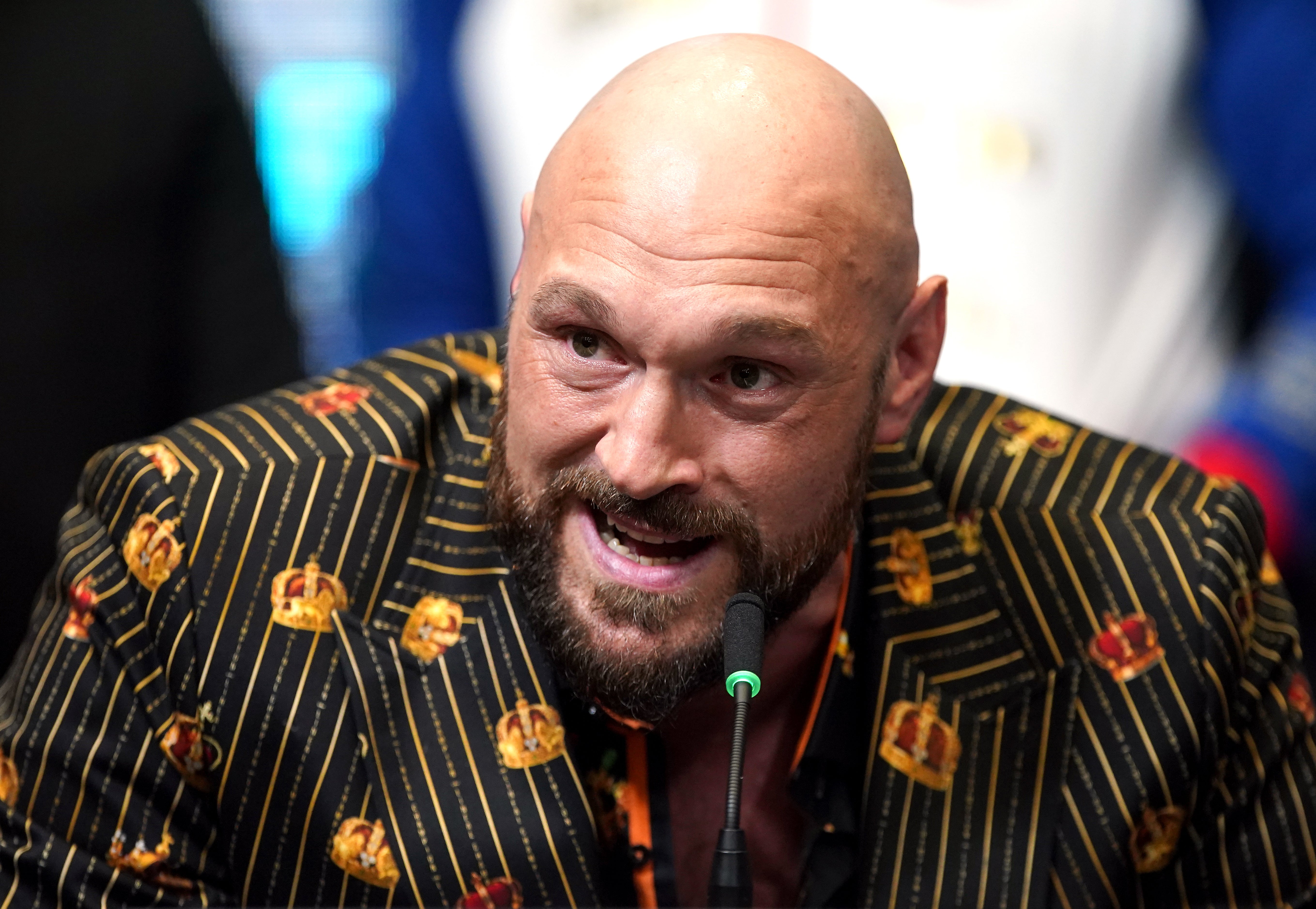 Fury is set to embark on a global speaking tour this month (Nick Potts/PA)