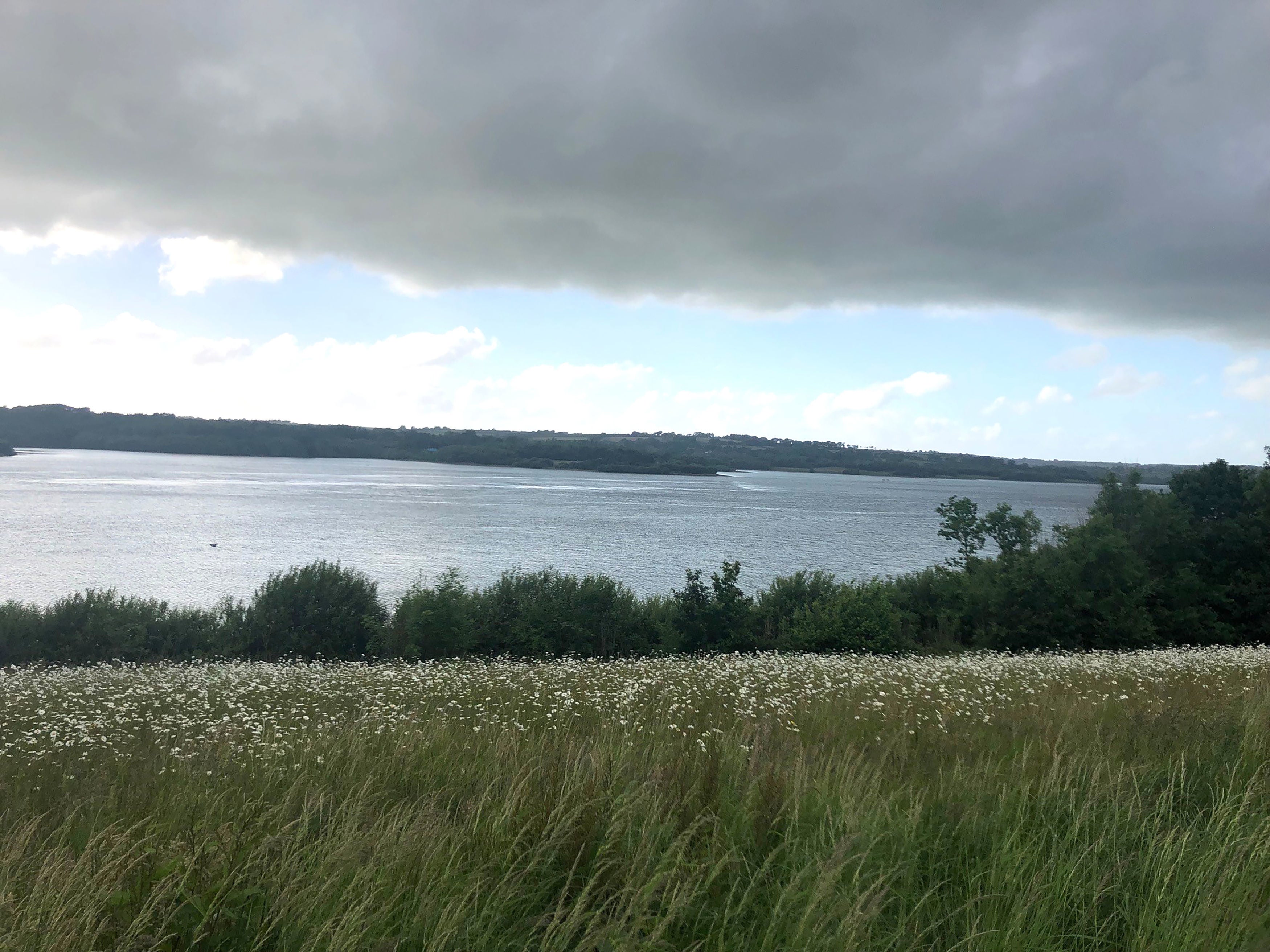 General view of Roadford Lake in Okehampton, Devon, where two disabled people drowned when the boat they were travelling in capsized