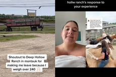 TikTok star Remi Bader says New York-based ranch didn’t let her ride a horse because of her weight