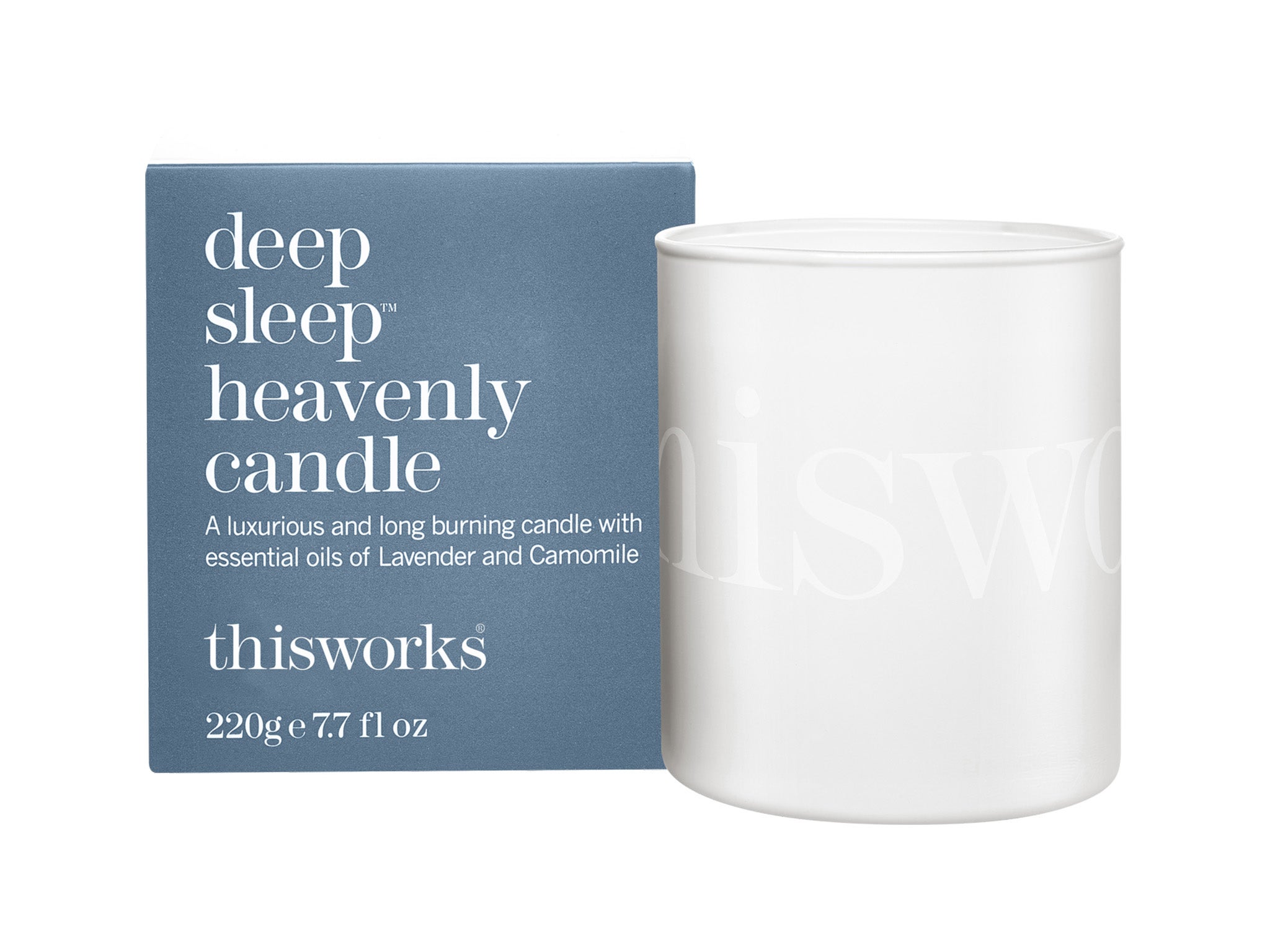 This Works deep sleep heavenly candle 