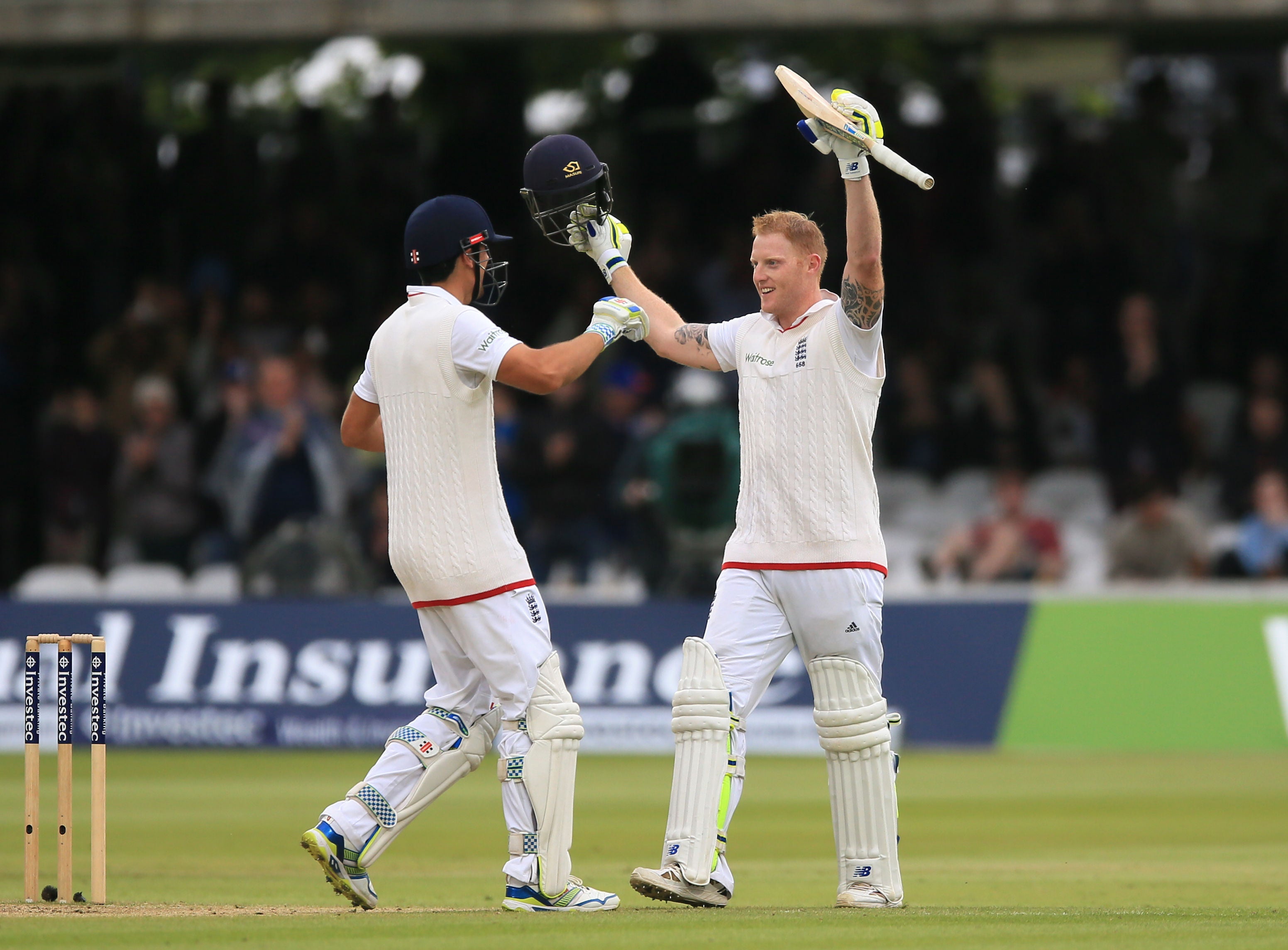 Ben Stokes hit an 85-ball century at Lord’s in May 2015 (Nigel French/PA)