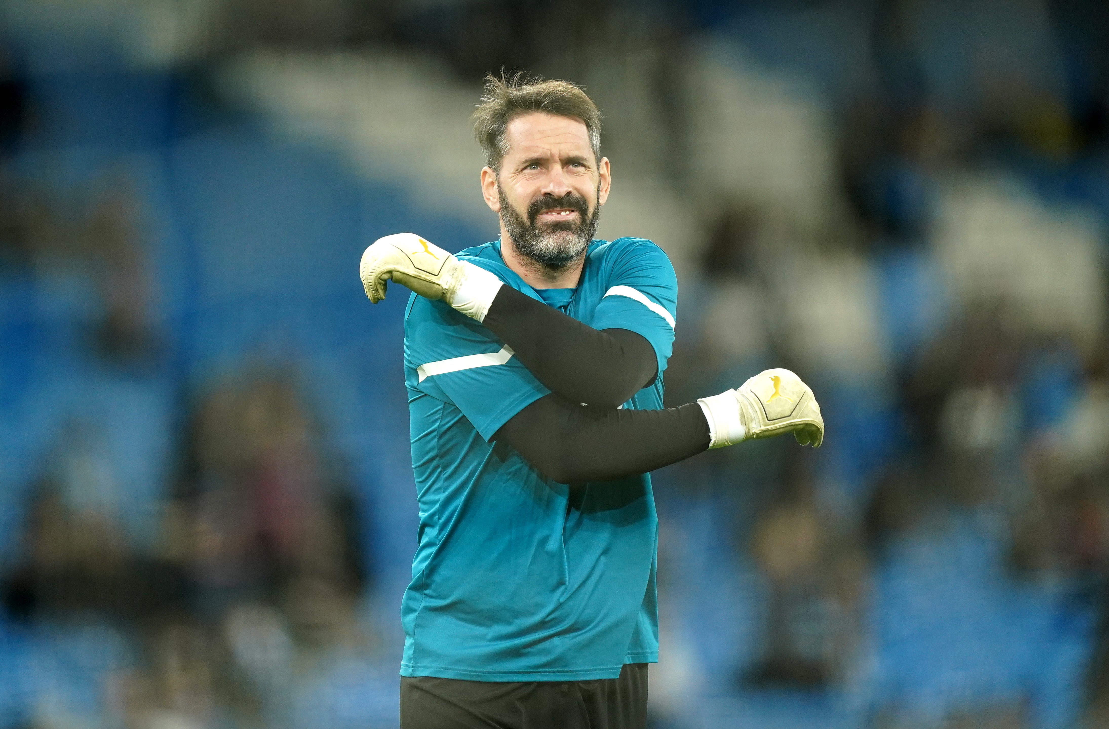 Scott Carson has signed a new contract with Manchester City (Mike Egerton/PA)