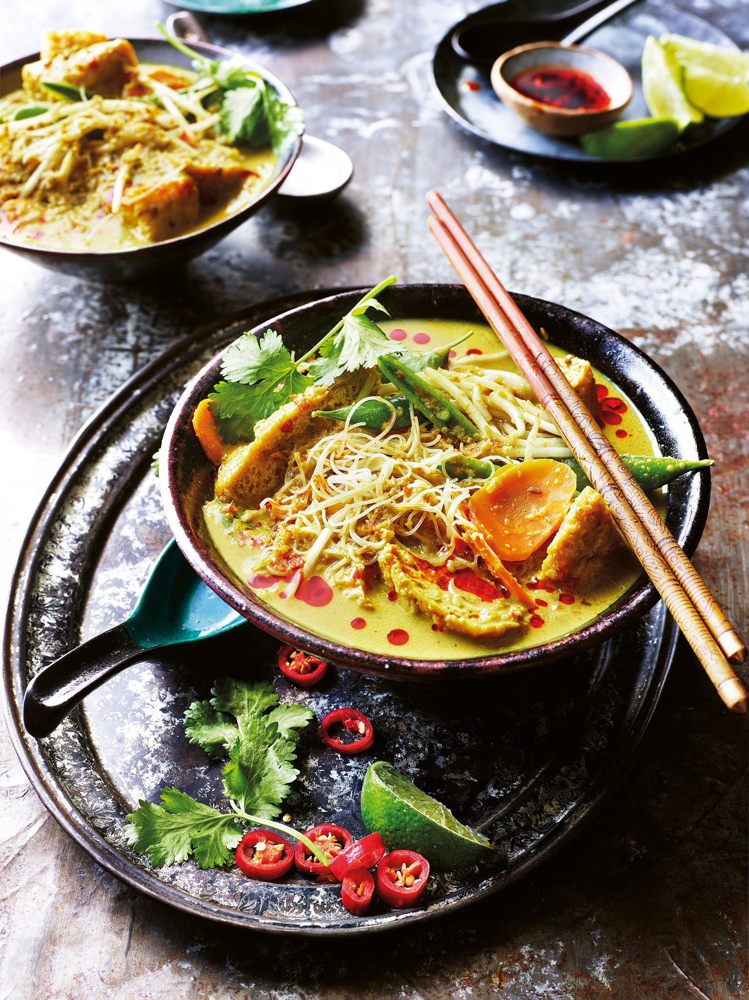 A laksa is the perfect quick-win vehicle for leftovers