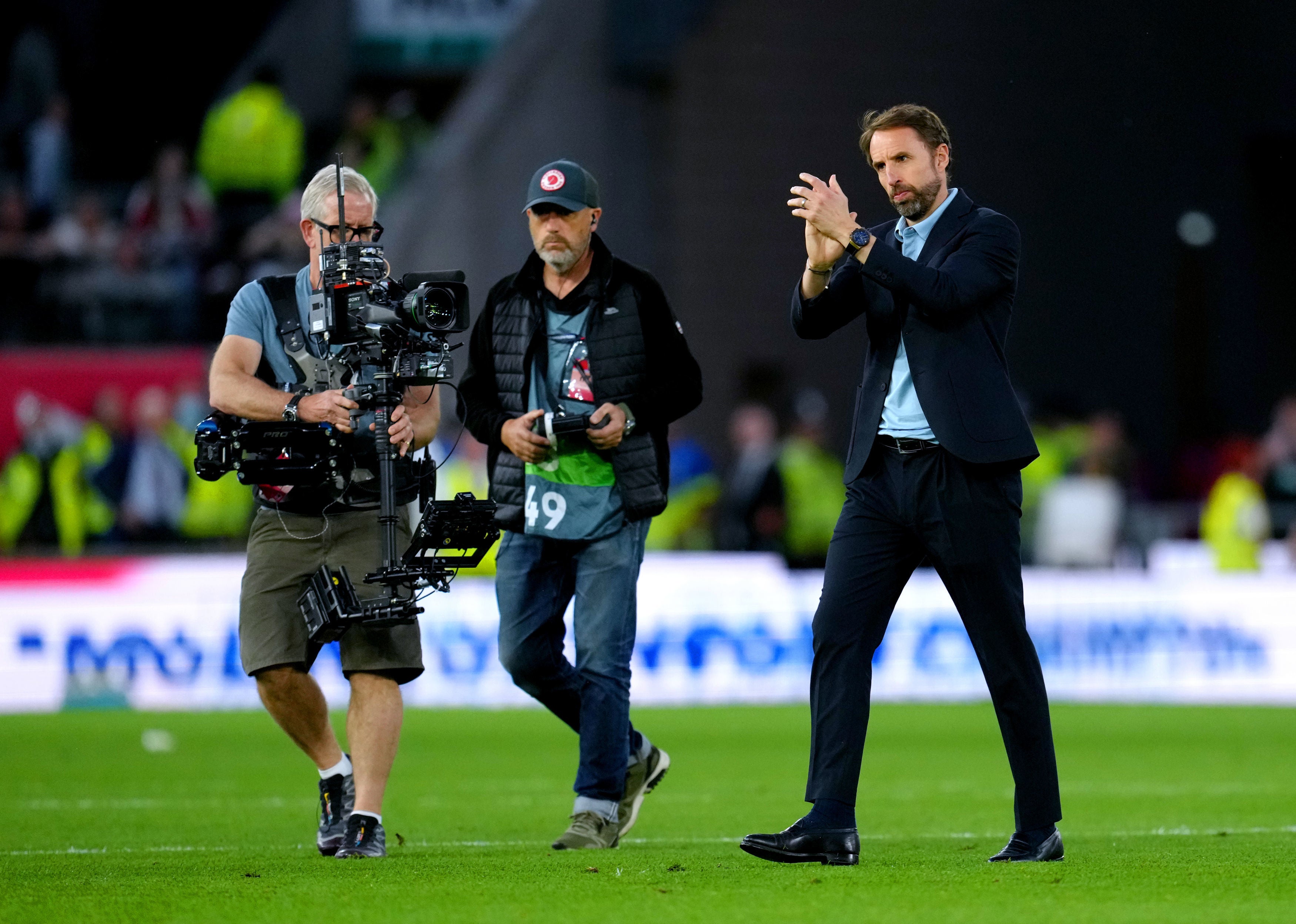 A section of fans turned on Southgate on Tuesday night