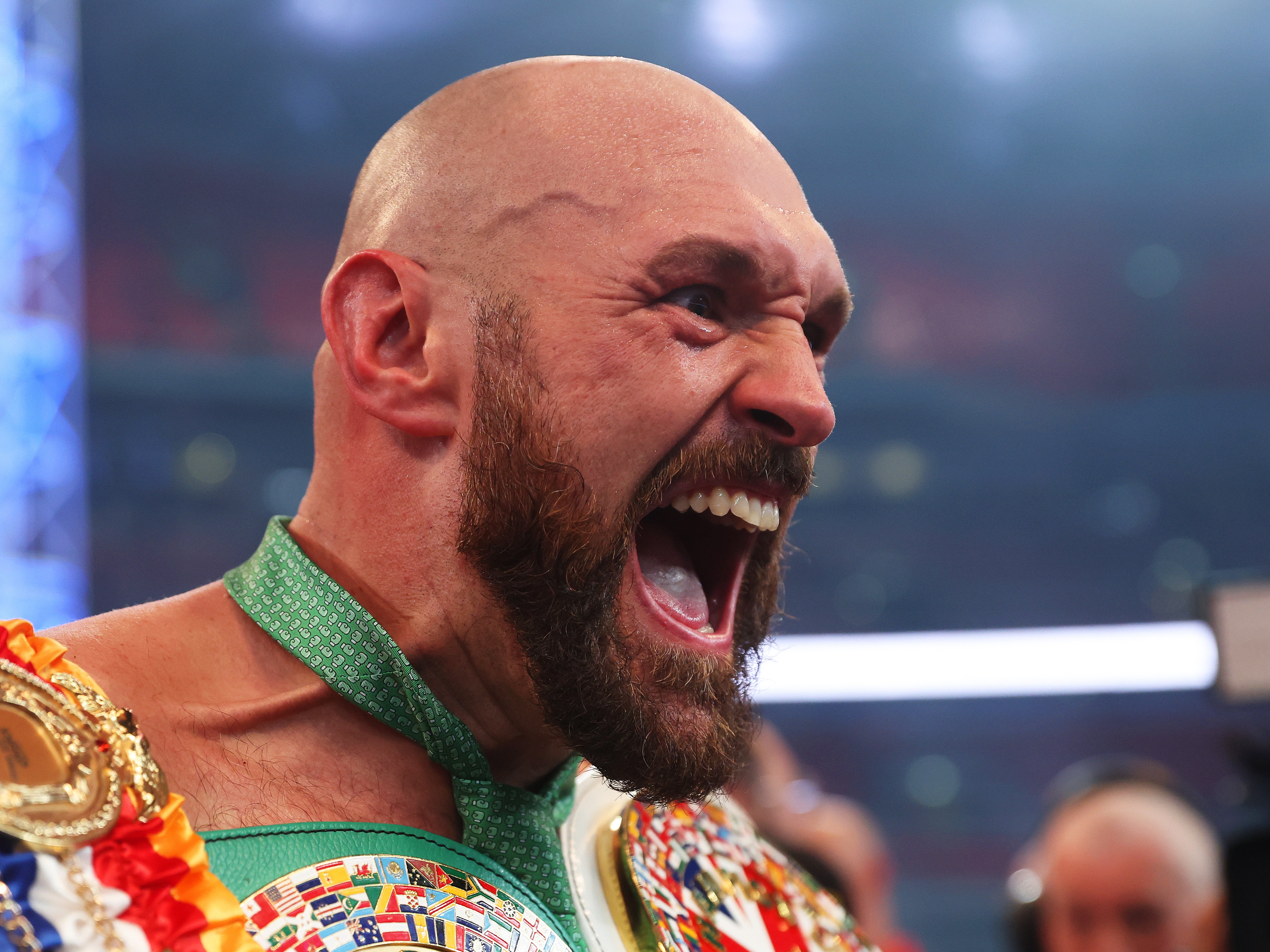 Tyson Fury knocked out Dillian Whyte in April to remain WBC heavyweight champion