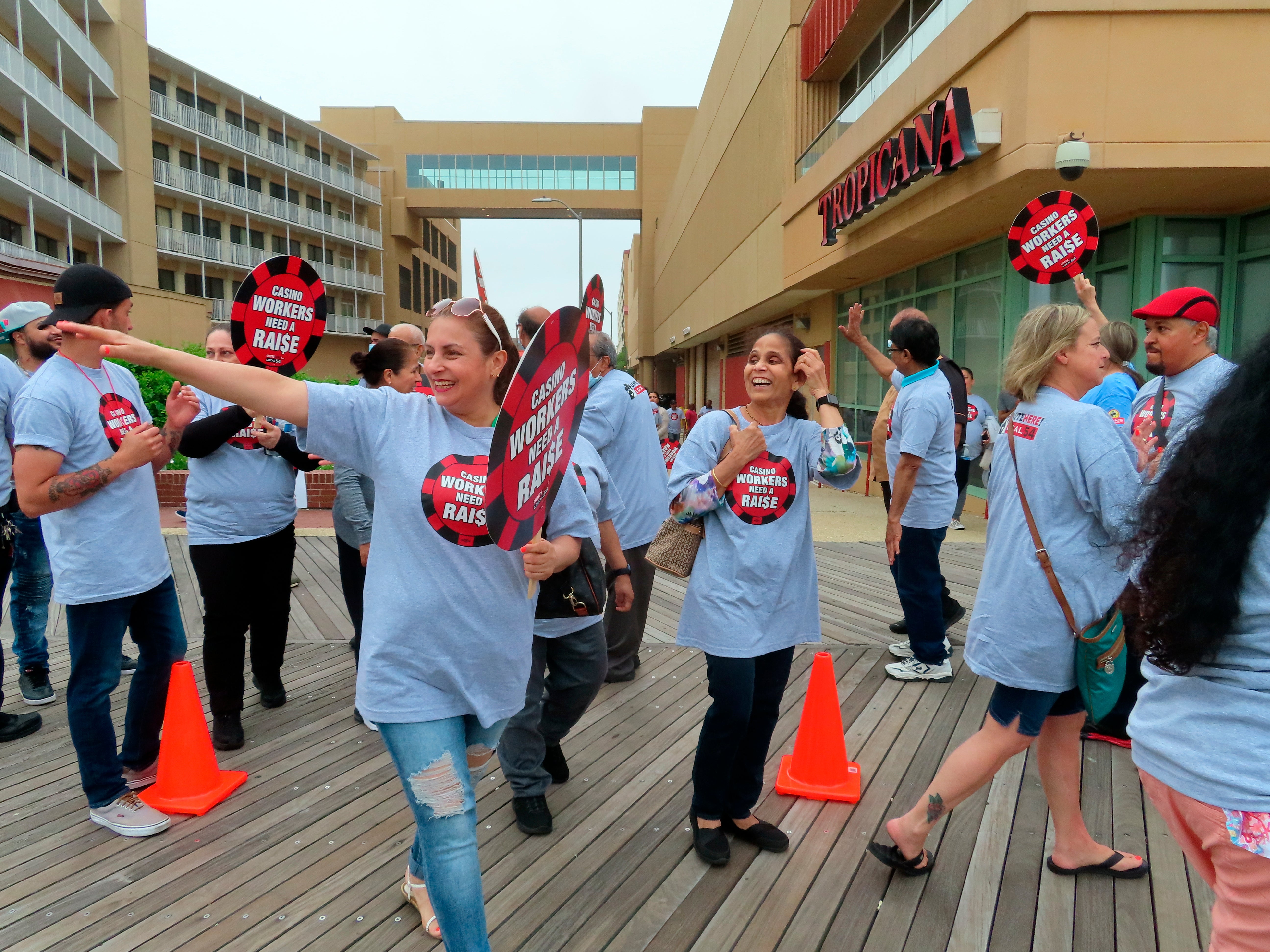 Atlantic City Casinos-Strike Vote