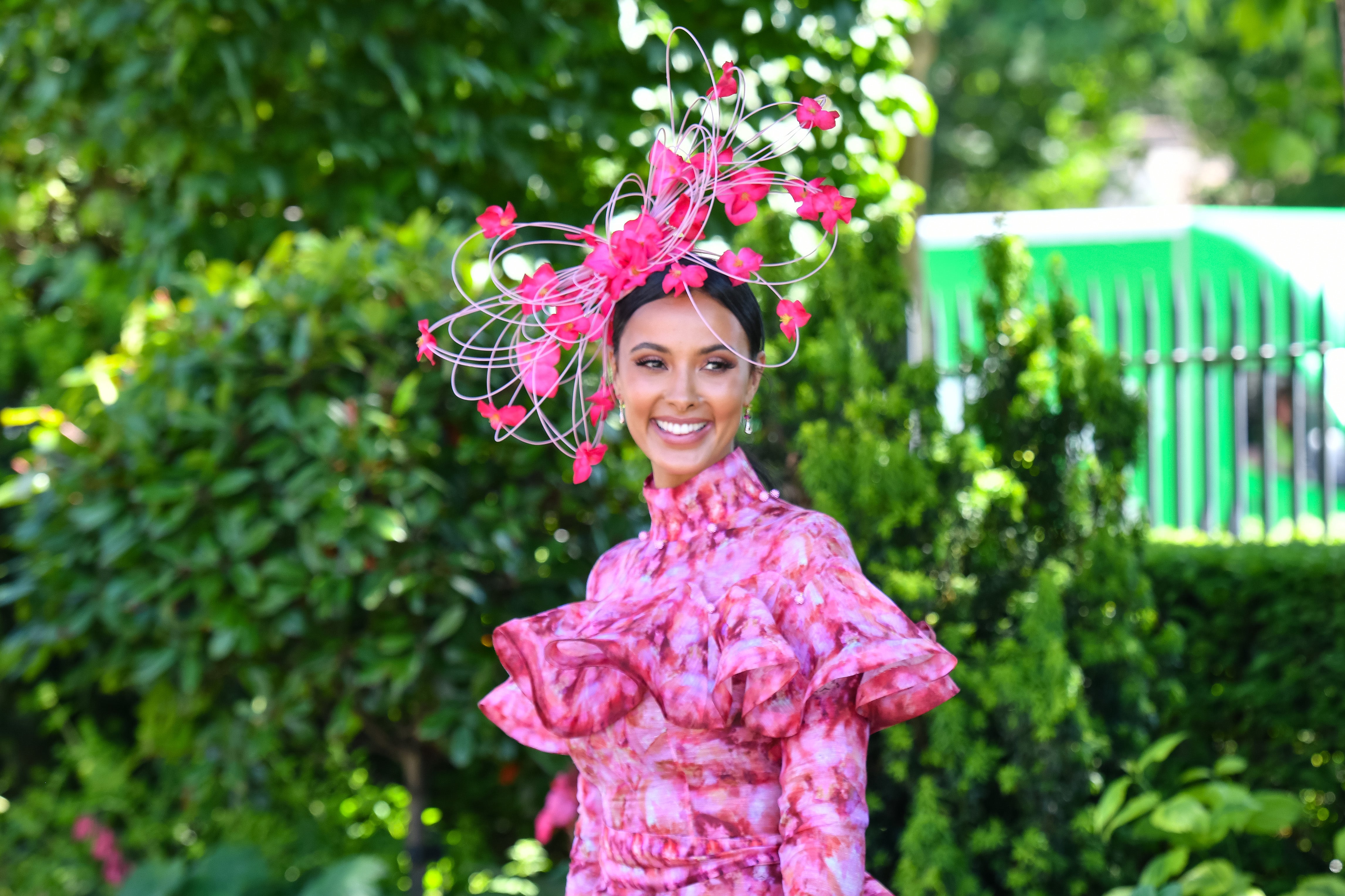 Maya Jama attends Royal Ascot 2022 at Ascot Racecourse