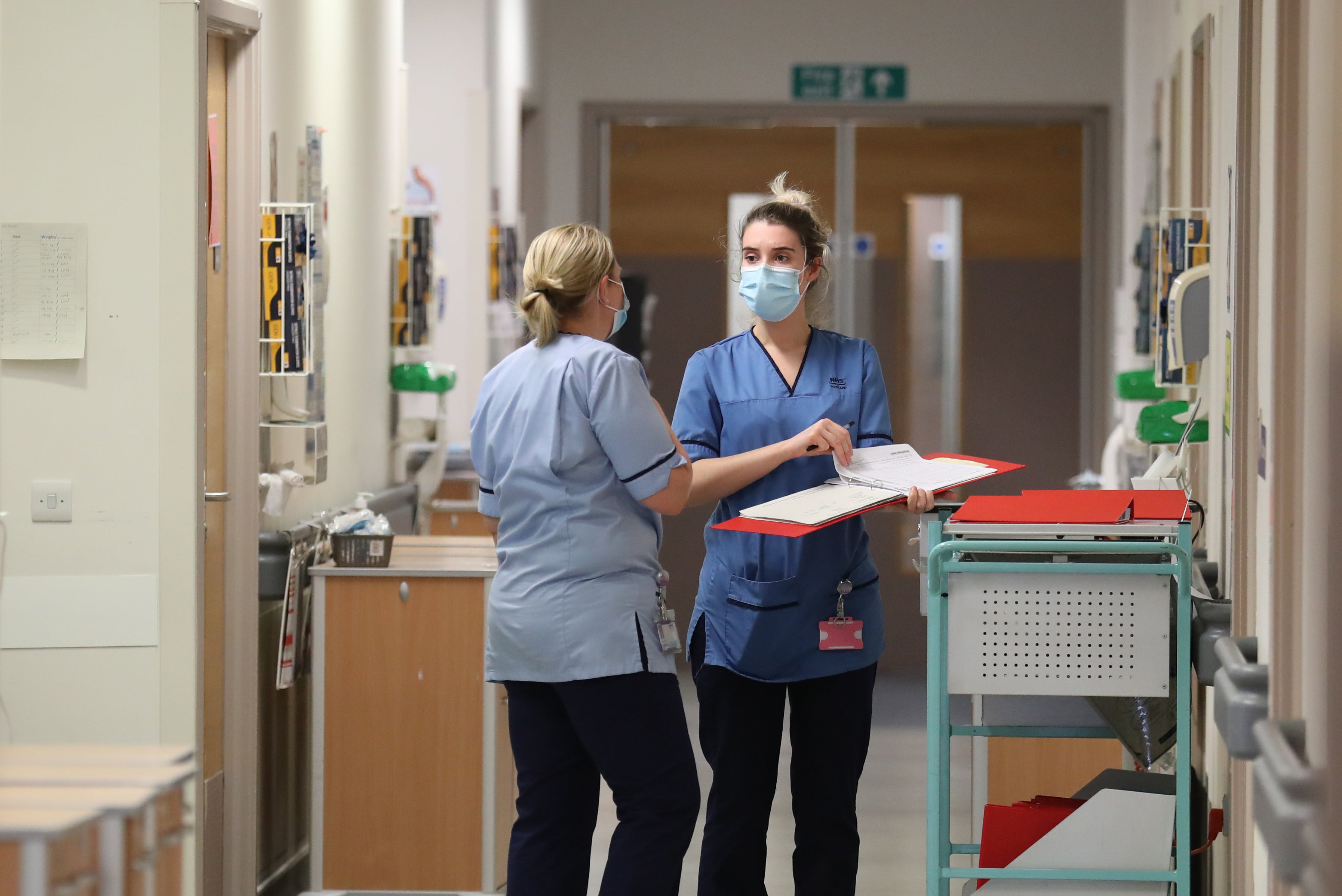 Record-breaking 5% pay rise for NHS Scotland staff ‘won’t cut it’, union claims