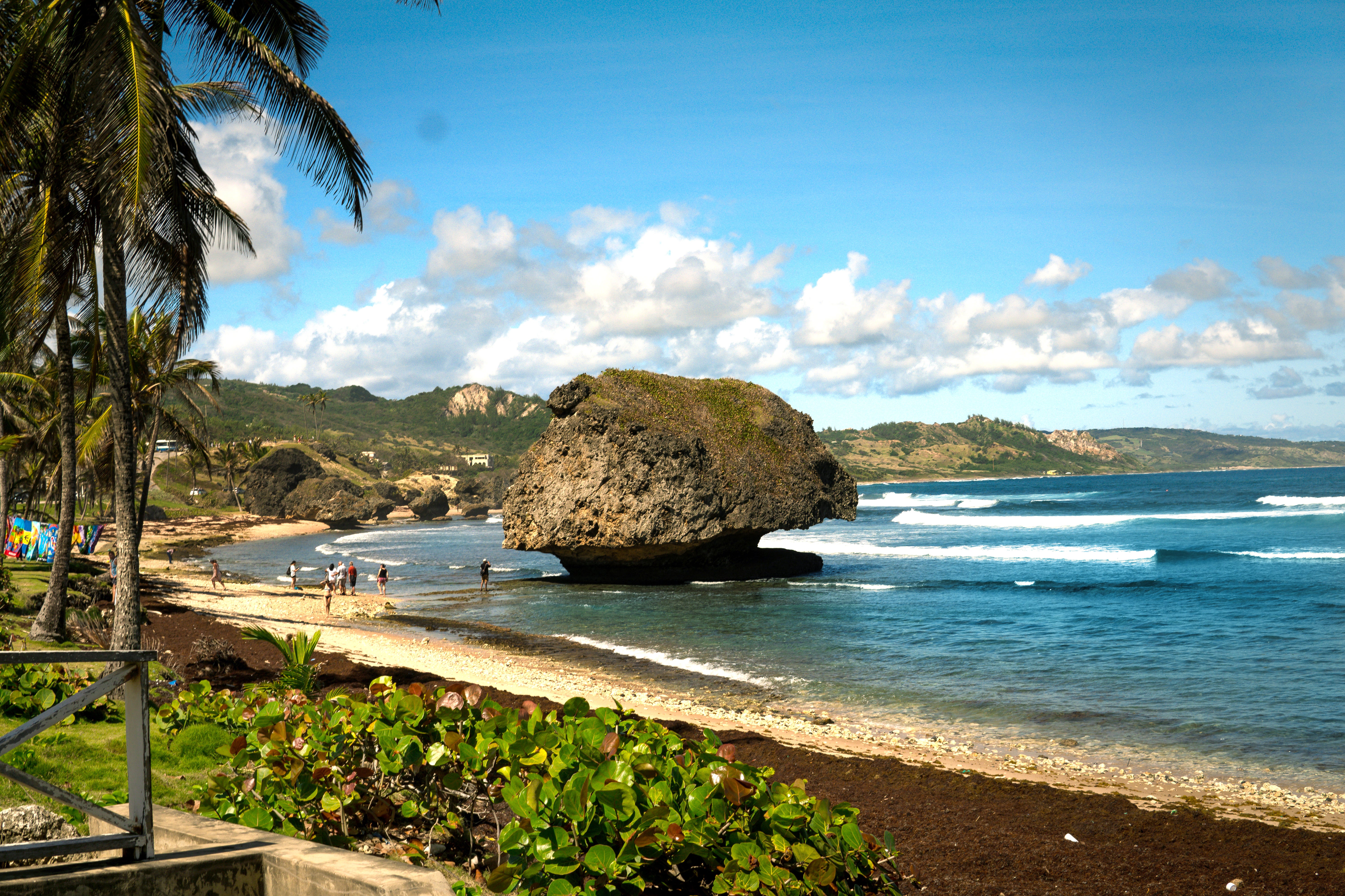 Whether you’re a surfer or a snapper, you’ll love the dramatic environs of Bathsheba Beach in the North