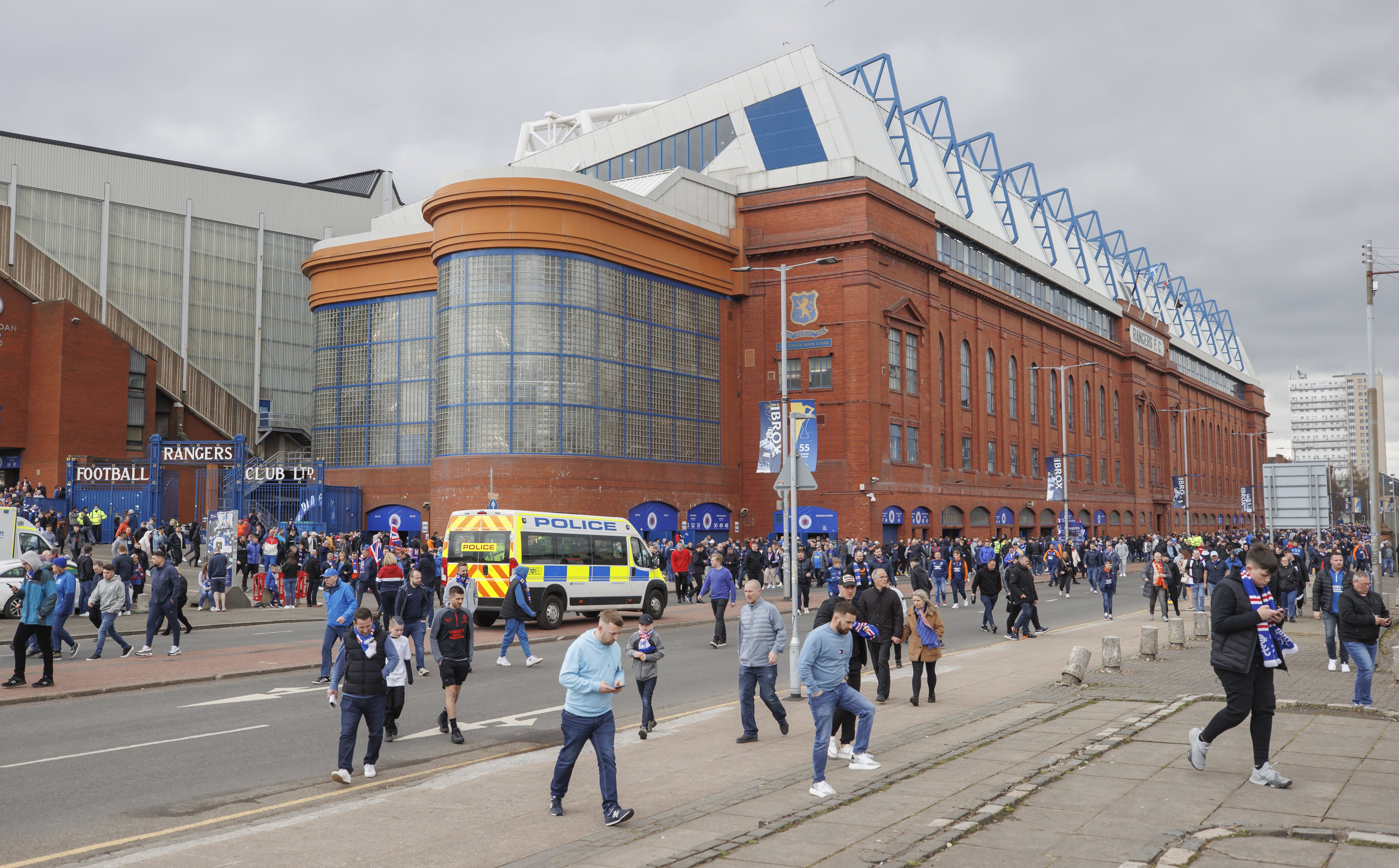 Rangers have refused to embrace cinch (Steve Welsh/PA)