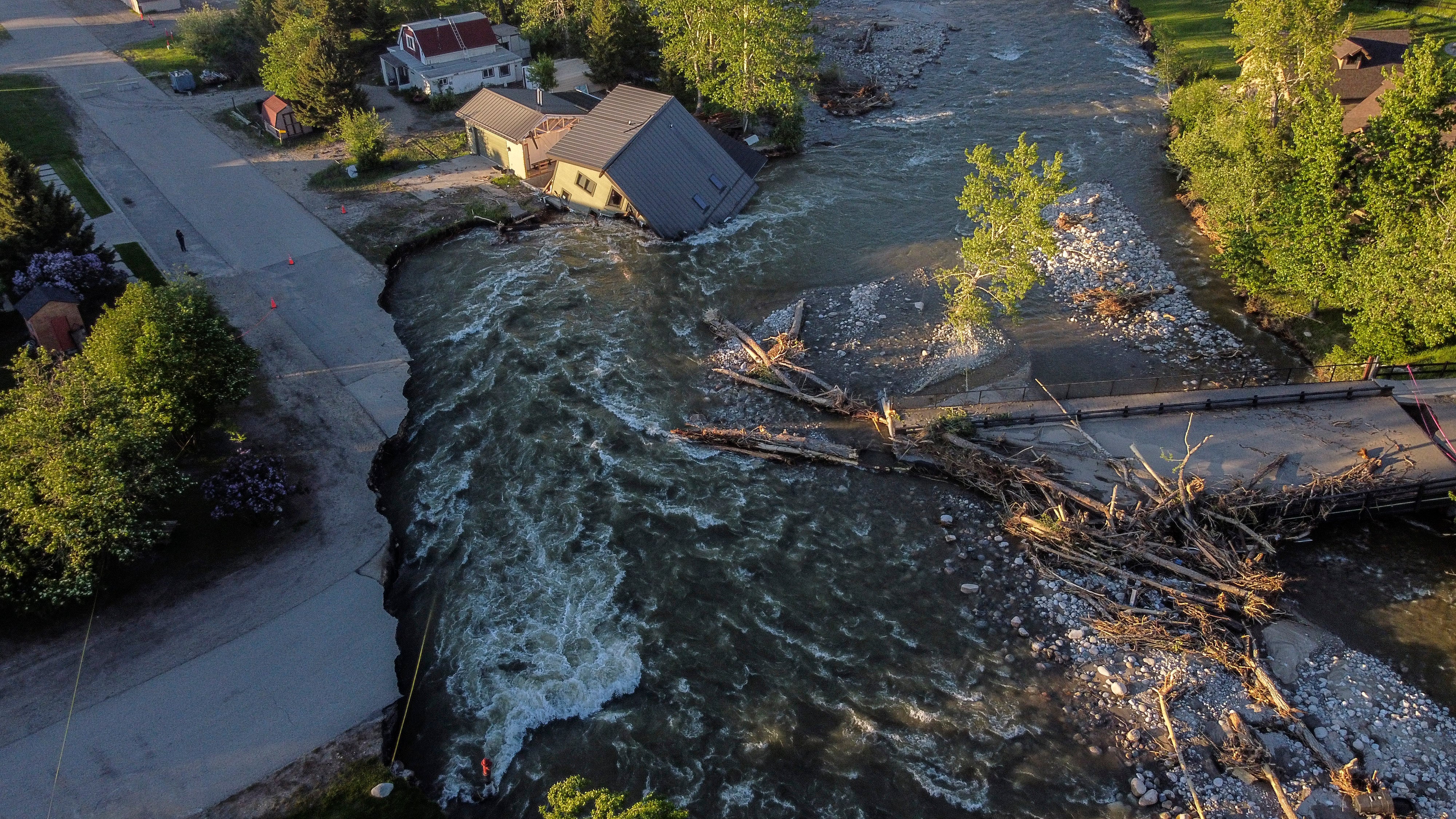 APTOPIX Yellowstone National Park Flooding