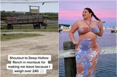 Horse ranch apologises to TikTok star who was ‘body-shamed’ by ‘teenage employee’