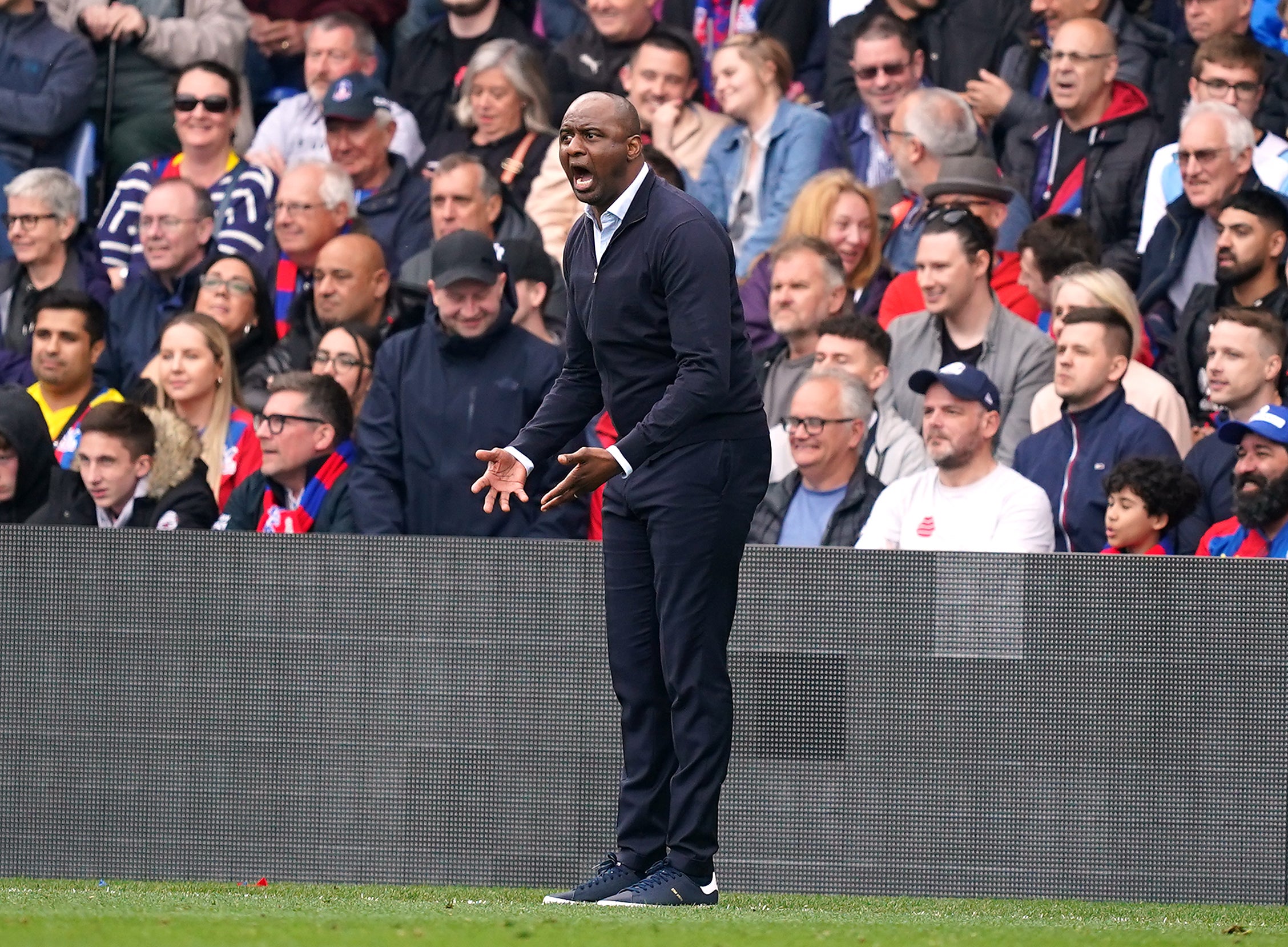 Crystal Palace have been handed a tricky opening run for the second season running (Yui Mok/PA)