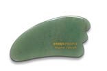 Green People jade gua sha massage tool