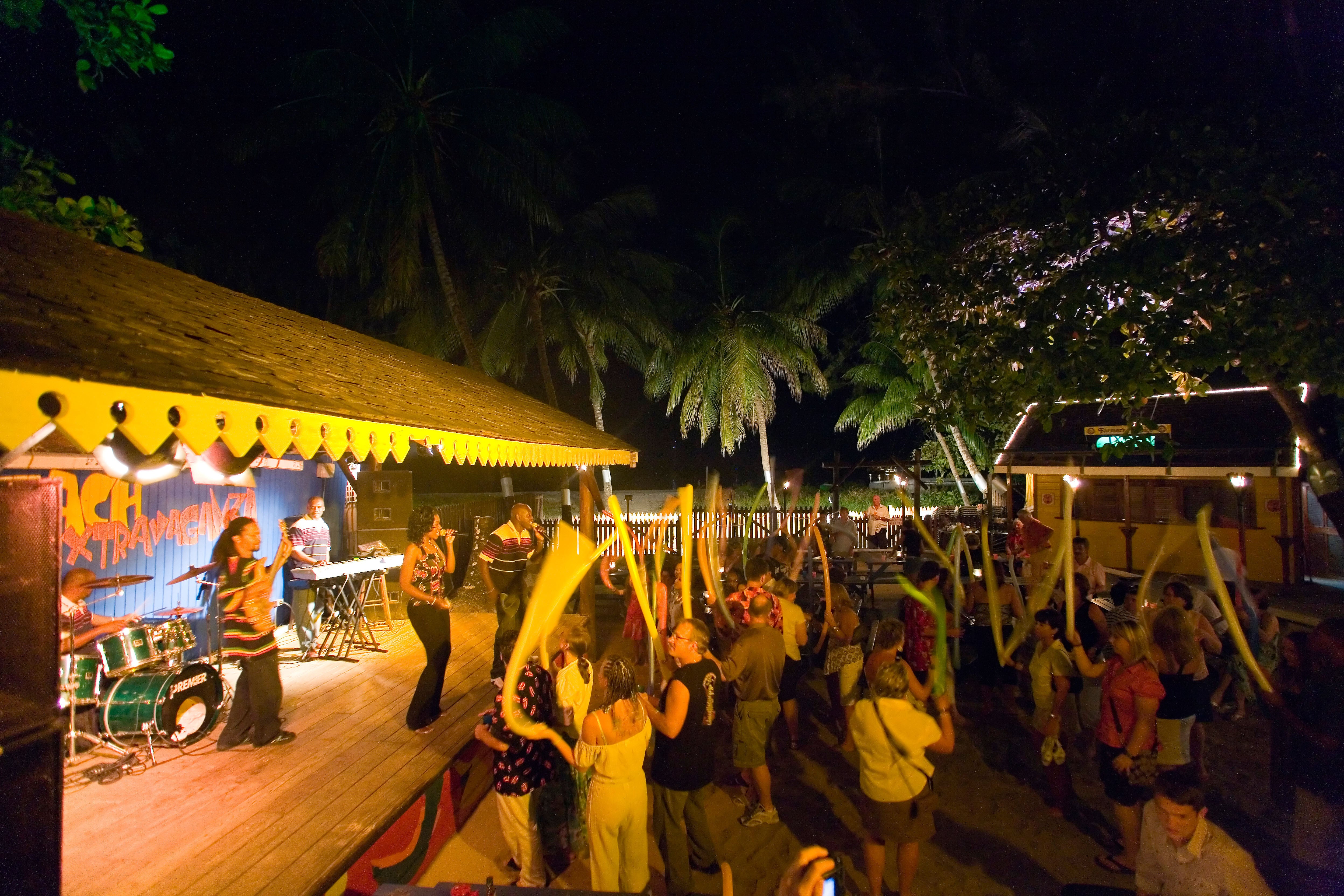 Take in a seaside spectacle at Harbour Lights on Bridgetown’s Brownes Beach