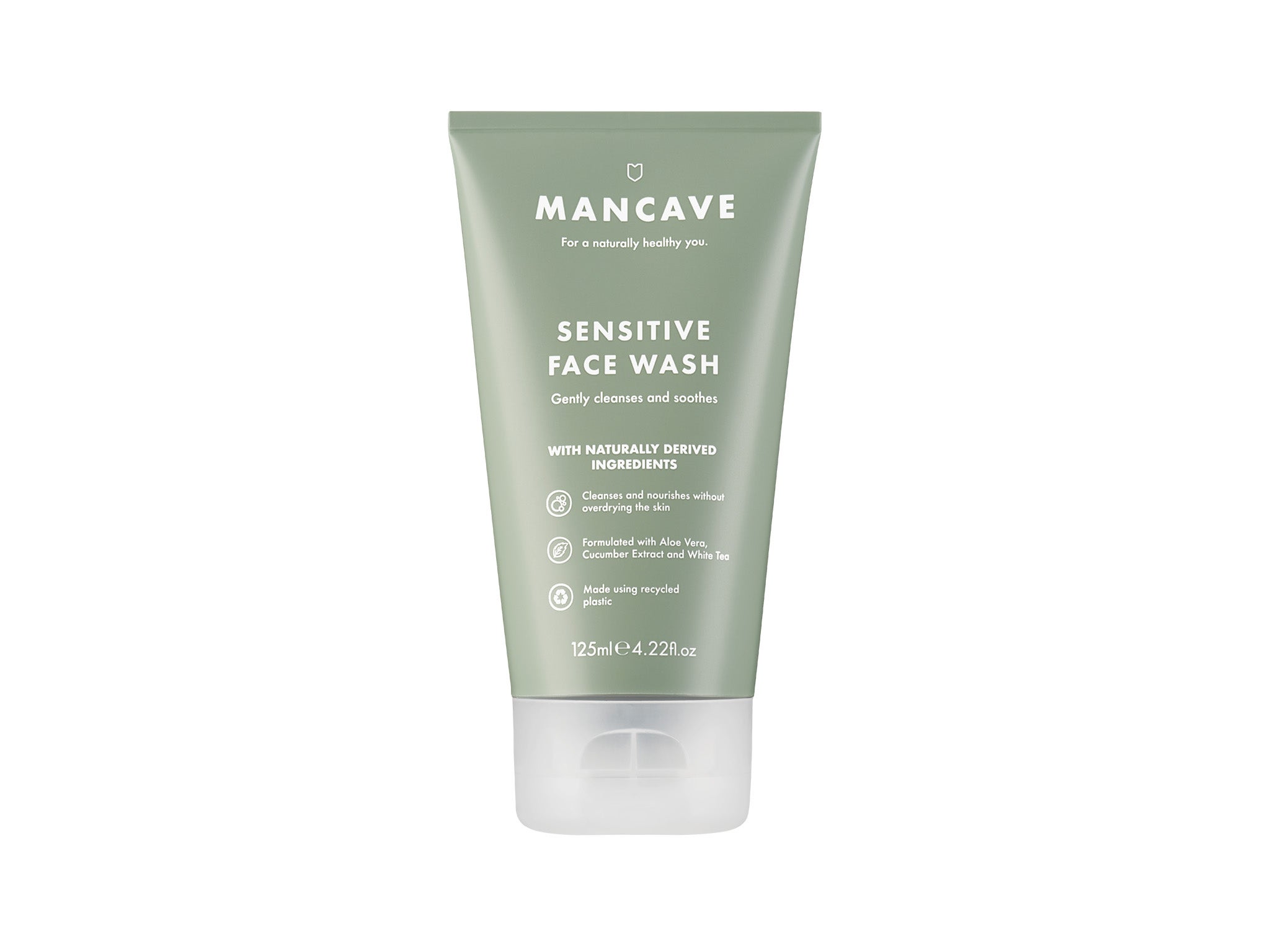 Mancave sensitive face wash 