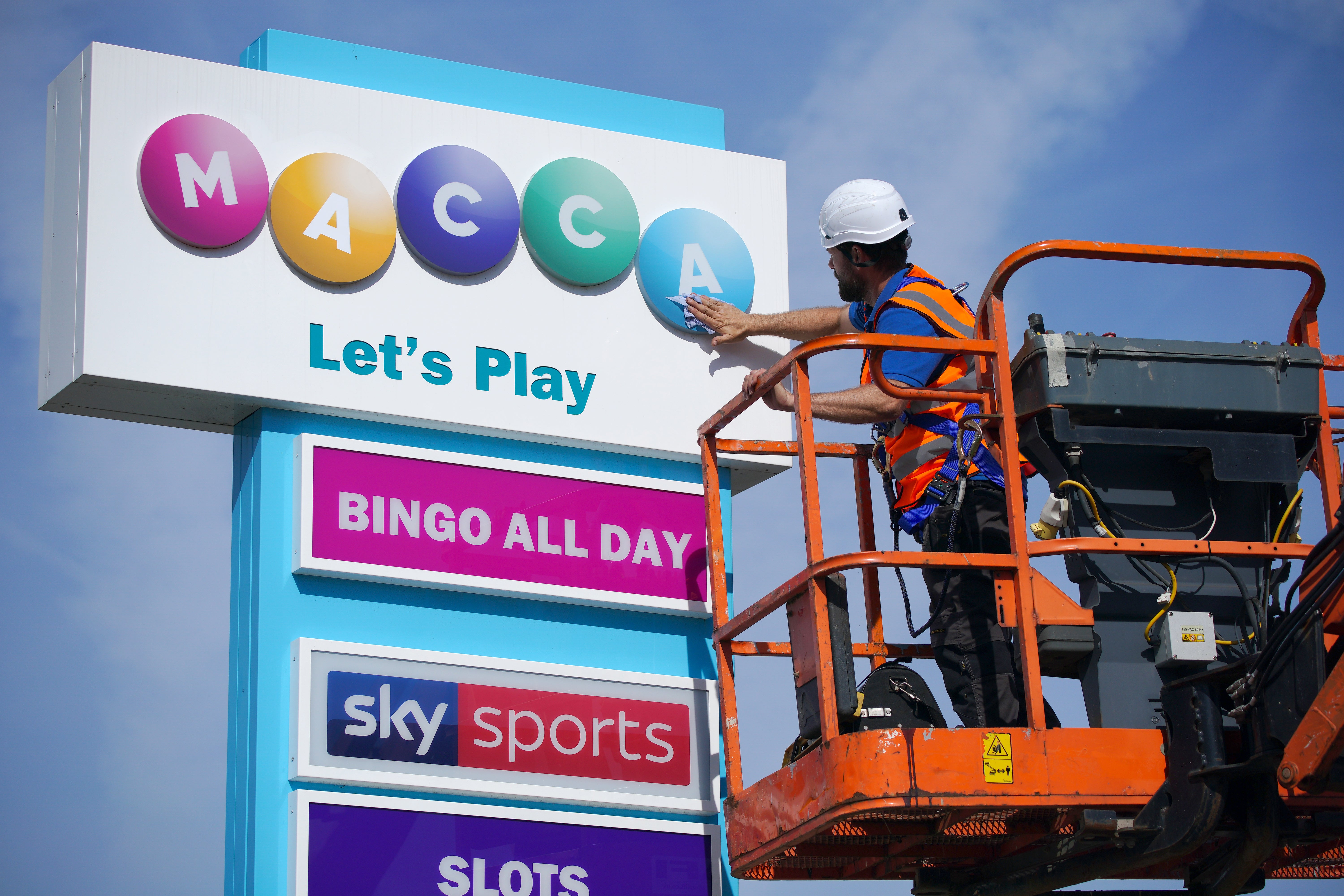 Mecca bingo in Liverpool re-name the club Macca Bingo in honour of Sir Paul McCartney’s birthday and Glastonbury appearance which are both happening later this month. Picture date: Thursday June 16, 2022.