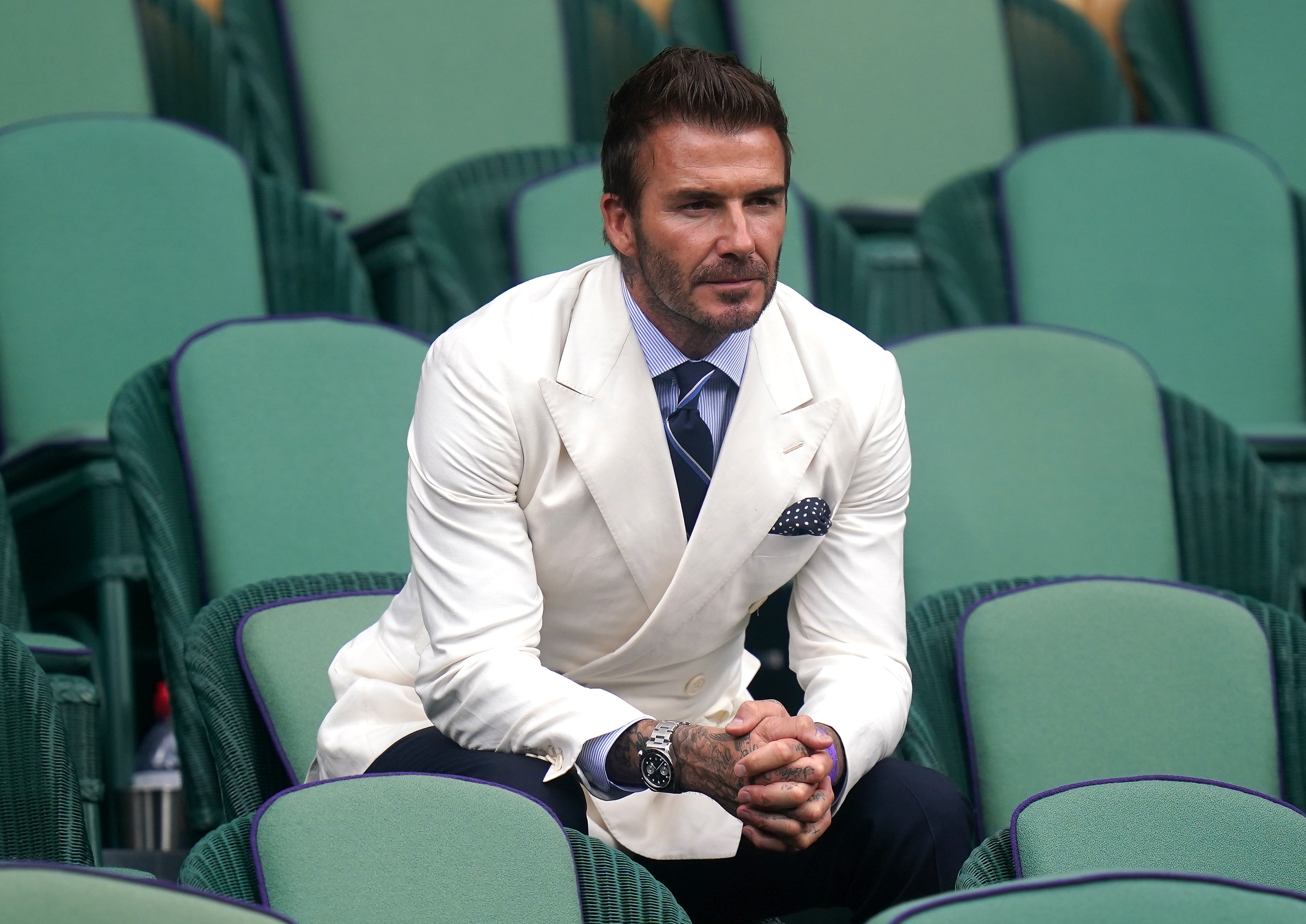 David Beckham believes a winter World Cup could fall in England’s favour as he praises the current national team for being “more than just footballers” (Adam Davy/PA)