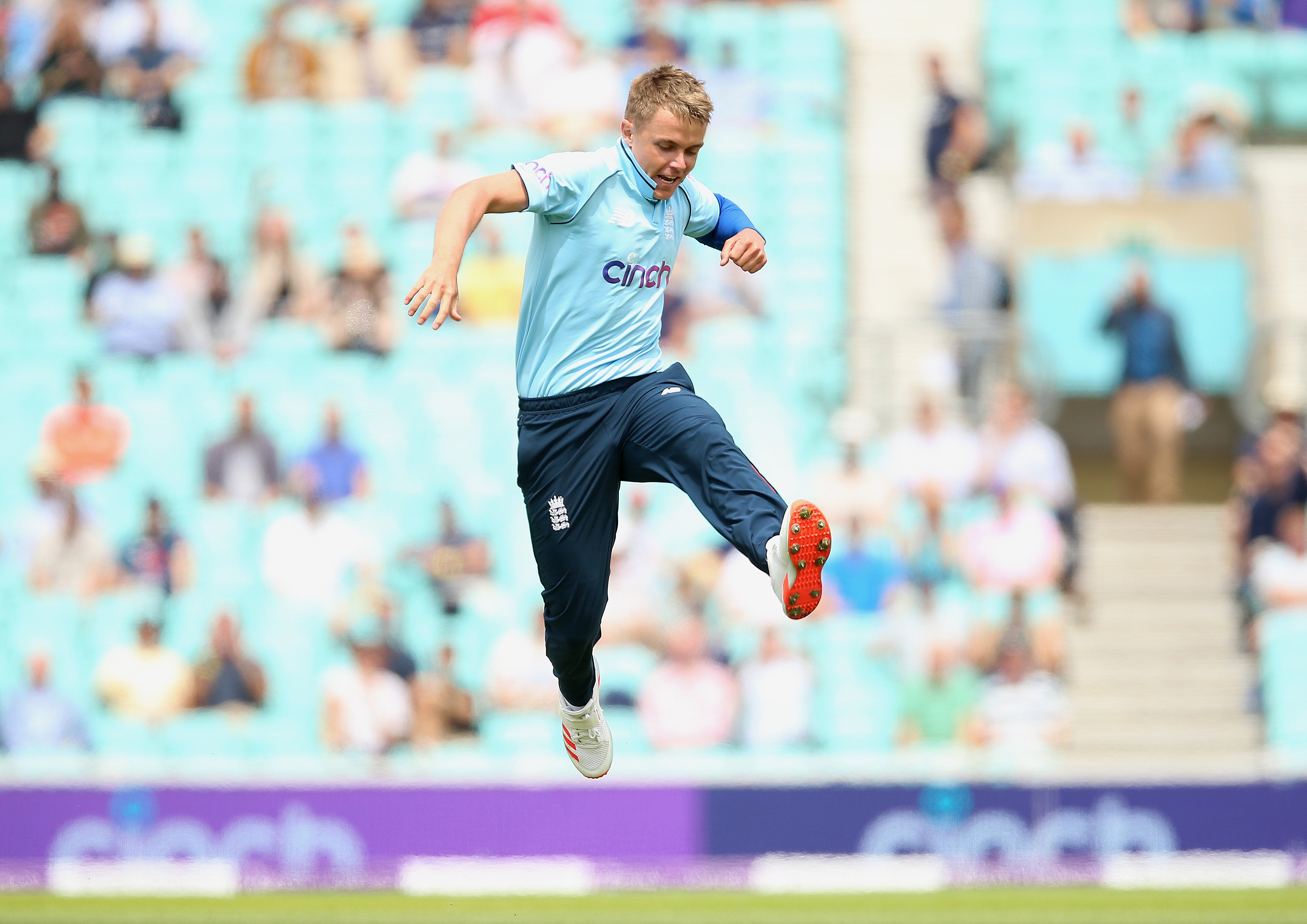 Sam Curran is one of five left-arm seamers in England’s squad to face the Netherlands (Nigel French/PA)