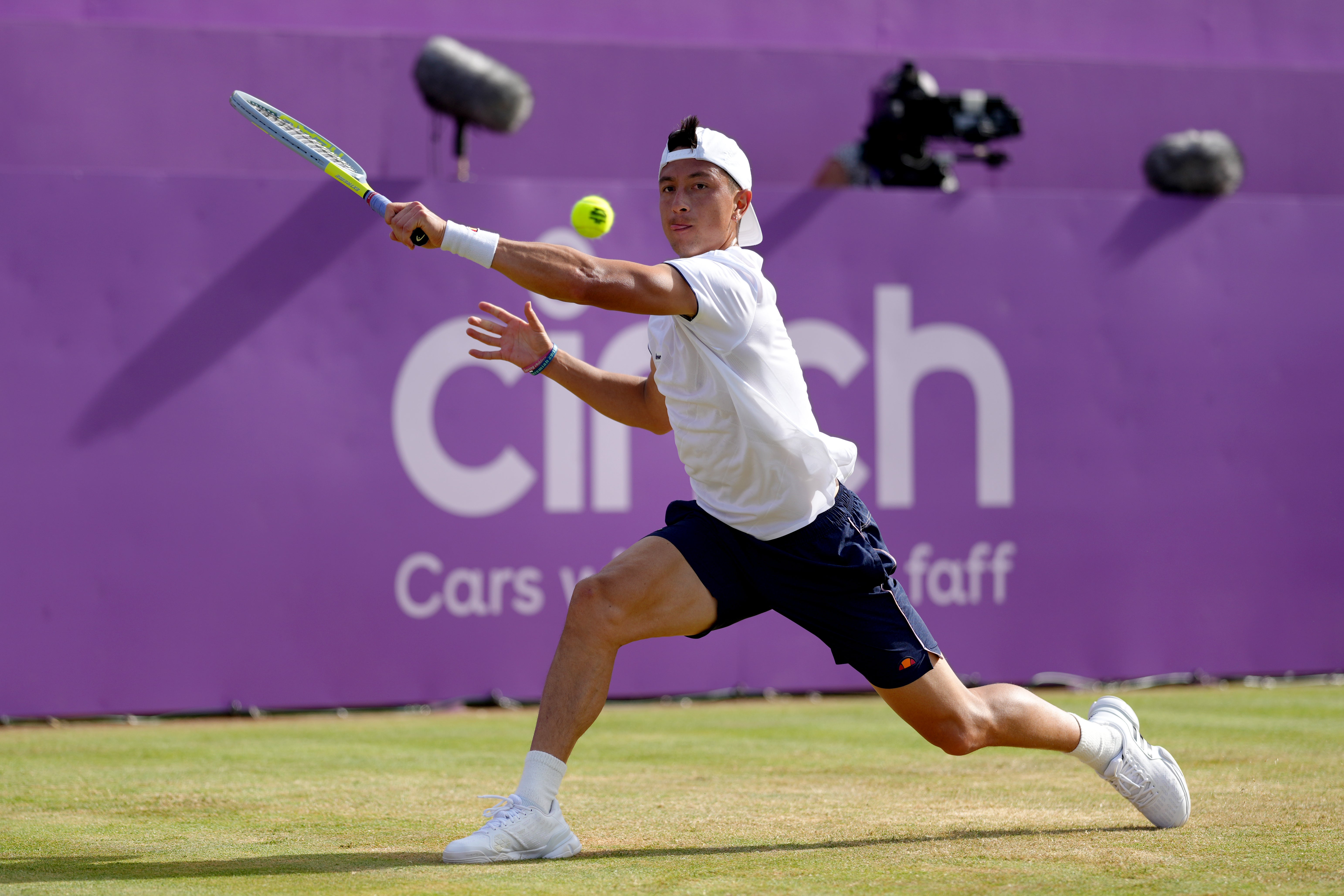 Ryan Peniston has had a fine week at Queen’s Club (John Walton/PA)