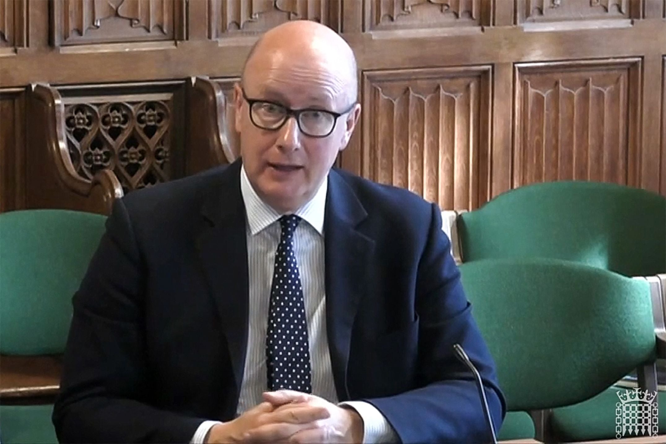 Lord Geidt address the House of Commons Public Administration and Constitutional Affairs Committee on Tuesday