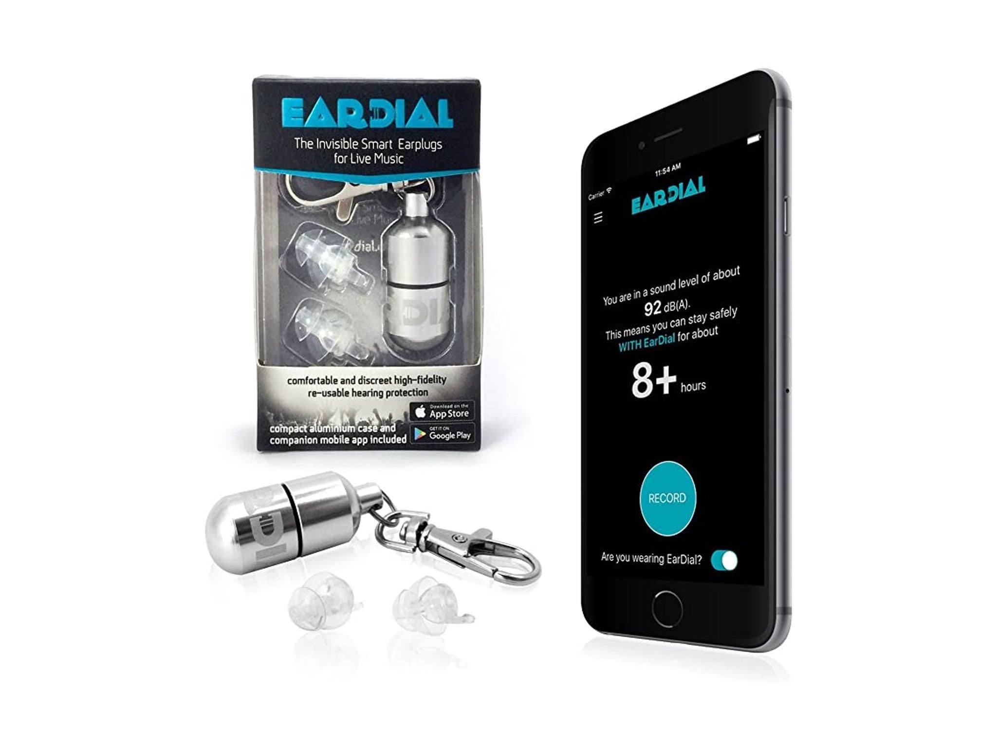 Eardial earplugs